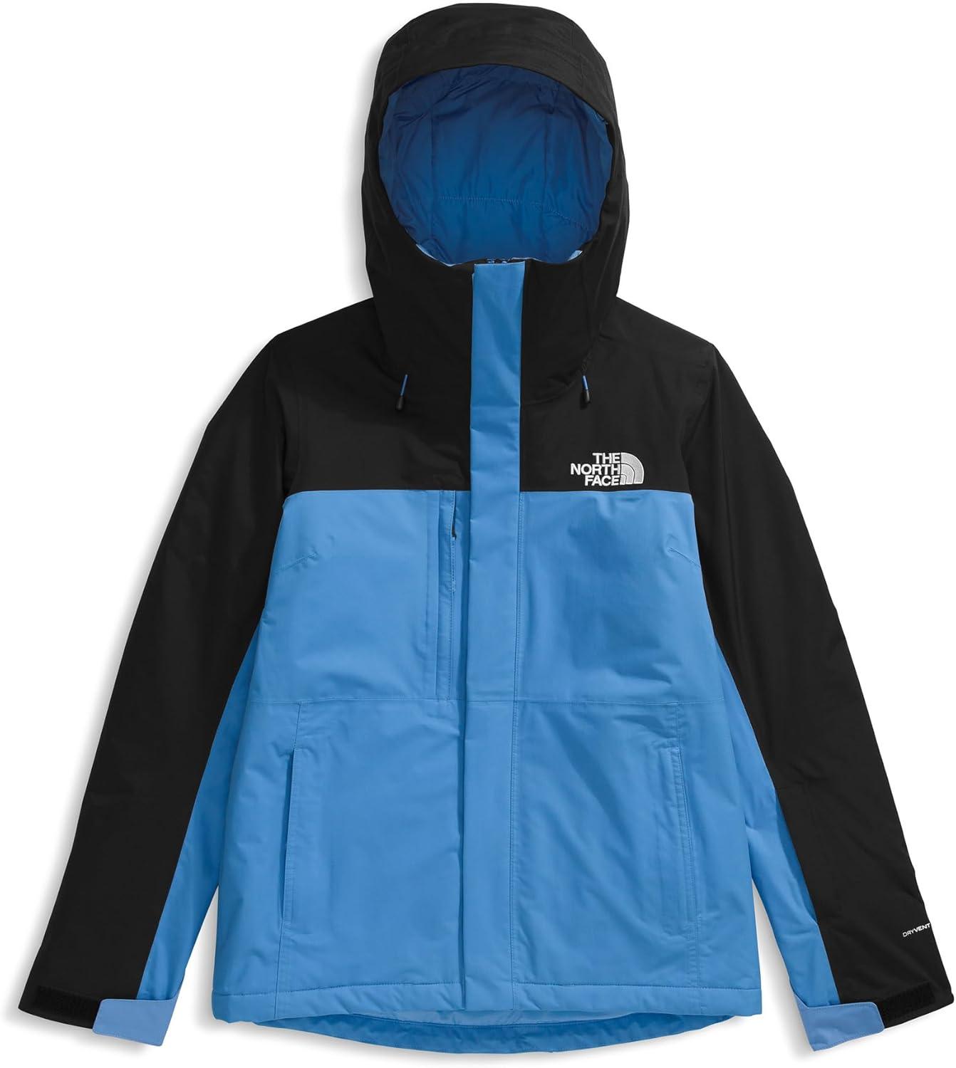 imageThe North Face Womens Freedom Insulated Jacket Standard ampamp Plus Size Water Repellent Finish Helmet Compatible HoodTnf BlackMarina Blue