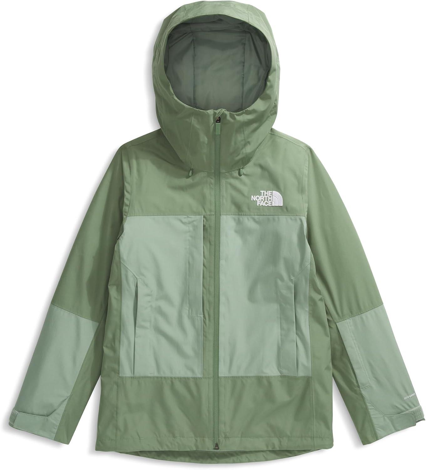 imageThe North Face Womens Thermoball Snow Triclimate Jacket Standard ampamp Plus Size 3in1 Ski Coat Waterproof ShellBark MistSlate Moss