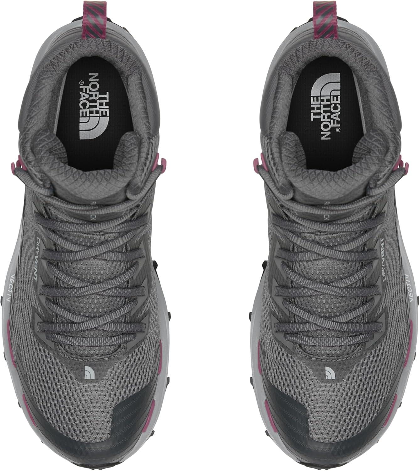 imageThe North Face Womens Vectiv Fastpack Mid Waterproof Hiking ShoeSmoked PearlAnthracite Grey
