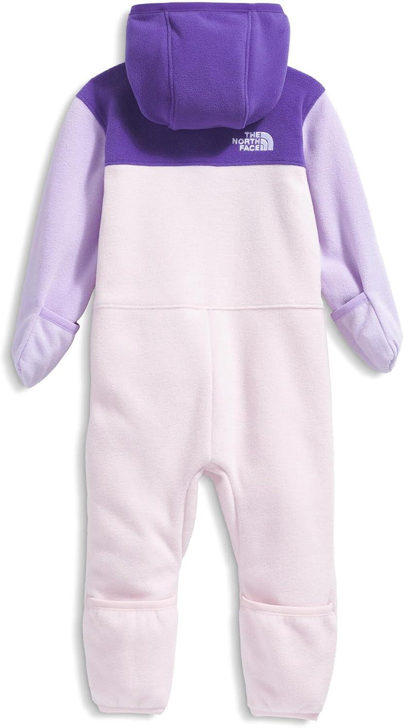 imageThe North Face babyboys Glacier Onepiece Polar Fleece Onesie With Builtin Mitts ampamp Booties for Boys ampamp GirlsPeak PurpleLite LilacPale Blossom