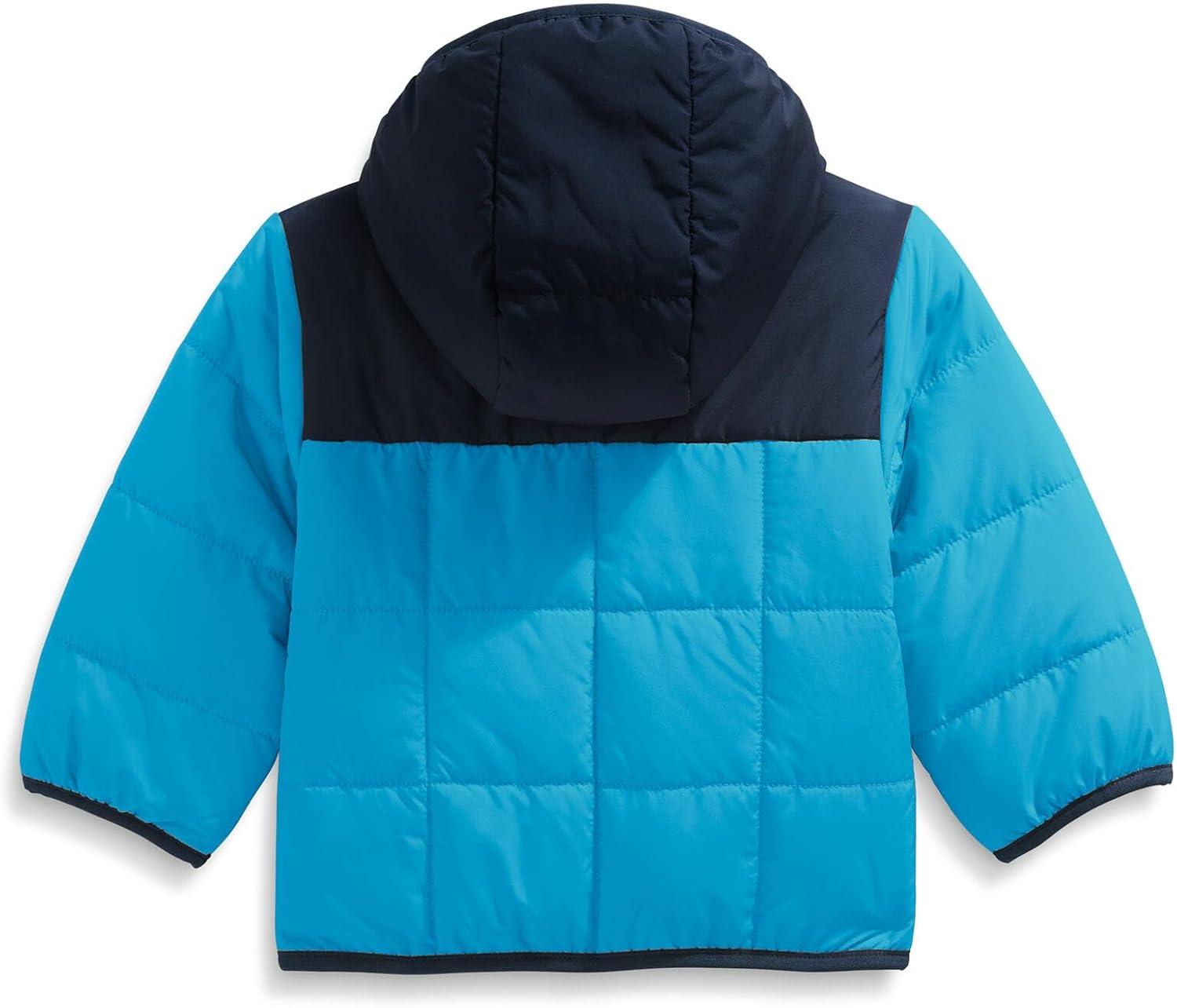 imageThe North Face babyboys Reversible Shasta Full Zip Hooded JacketMeridian BlueSummit Navy
