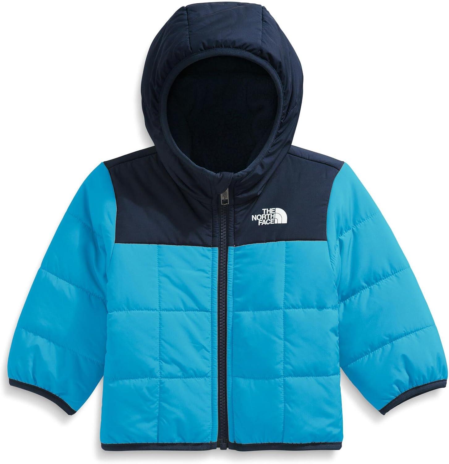 imageThe North Face babyboys Reversible Shasta Full Zip Hooded JacketMeridian BlueSummit Navy