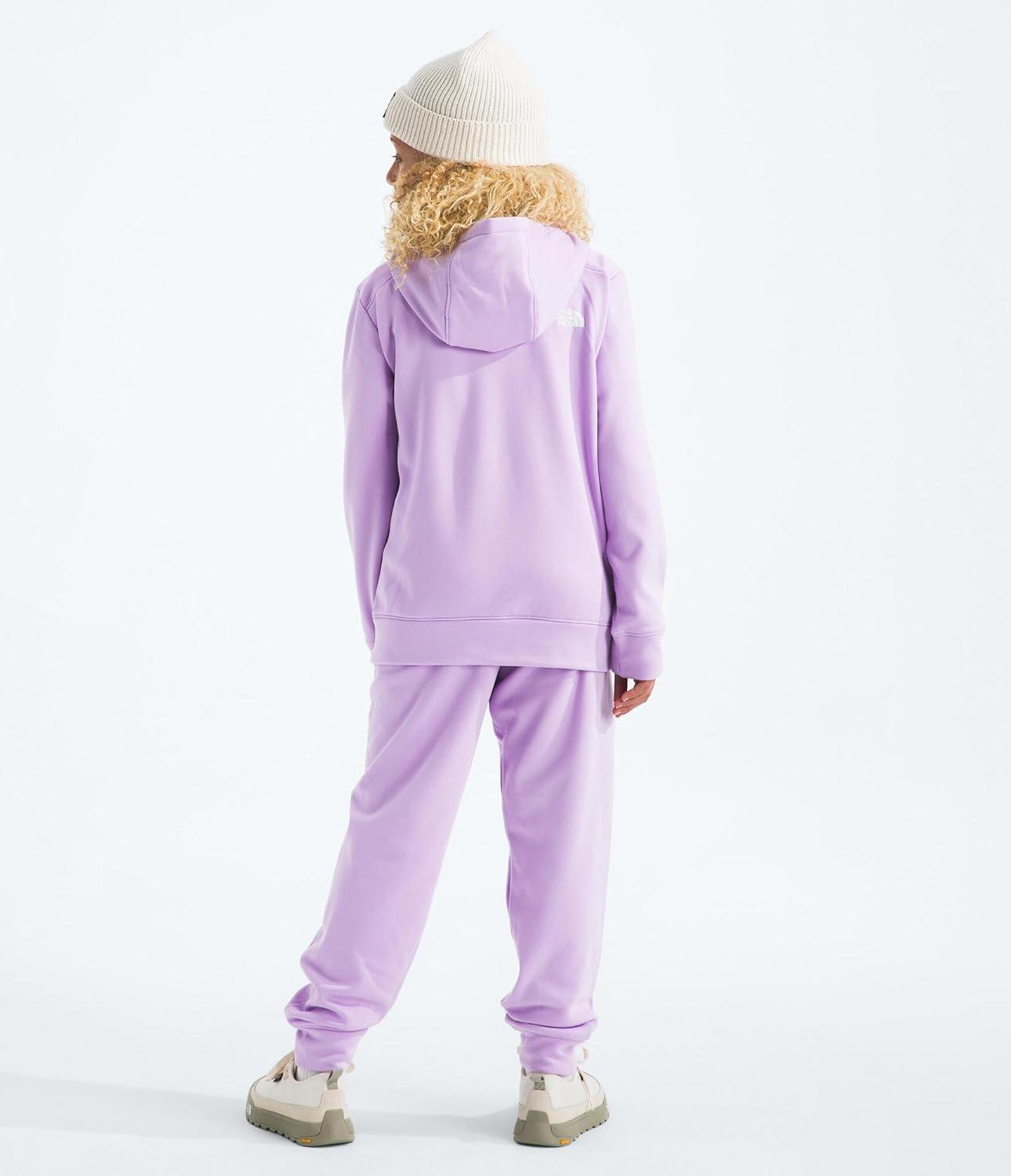 imageThe North Face boys Tnf Performance Fleece Full Zip Hooded JacketLite Lilac