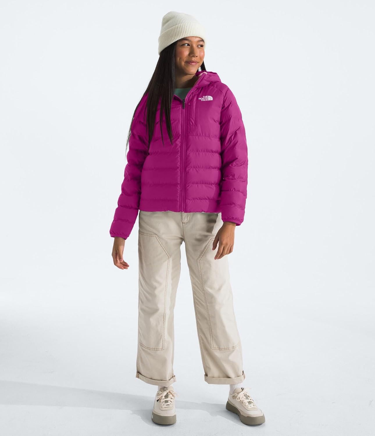 imageThe North Face girls Reversible Perrito Hooded JacketDeep Mulberry