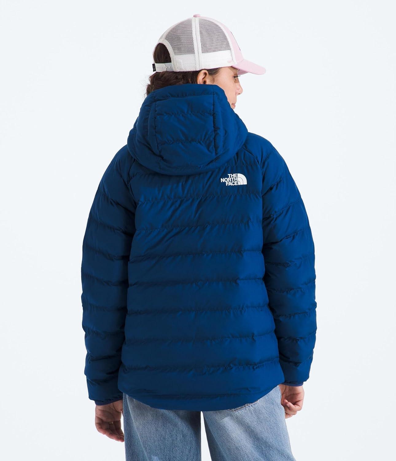 imageThe North Face girls Reversible Perrito Hooded JacketEstate Blue