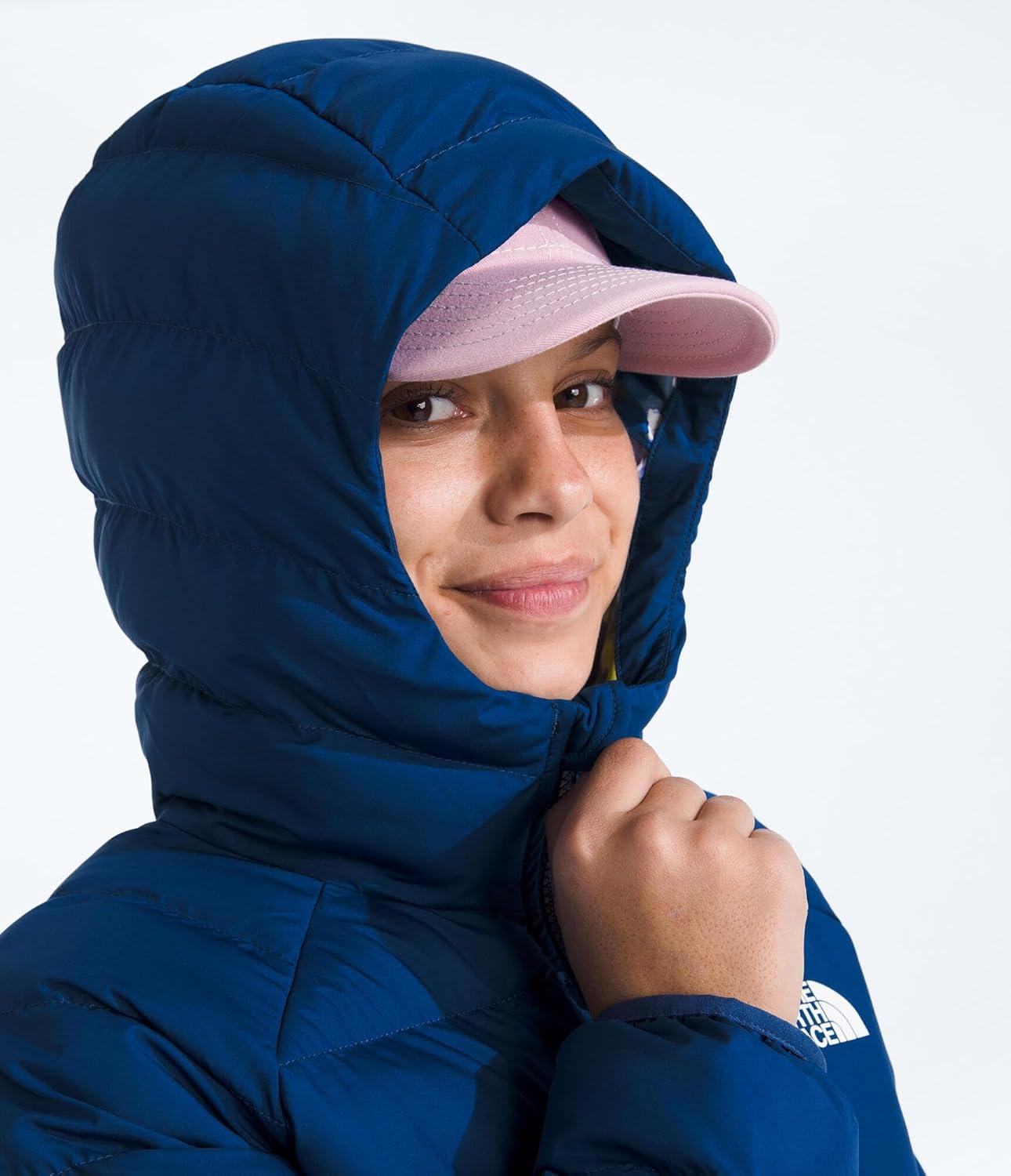 imageThe North Face girls Reversible Perrito Hooded JacketEstate Blue