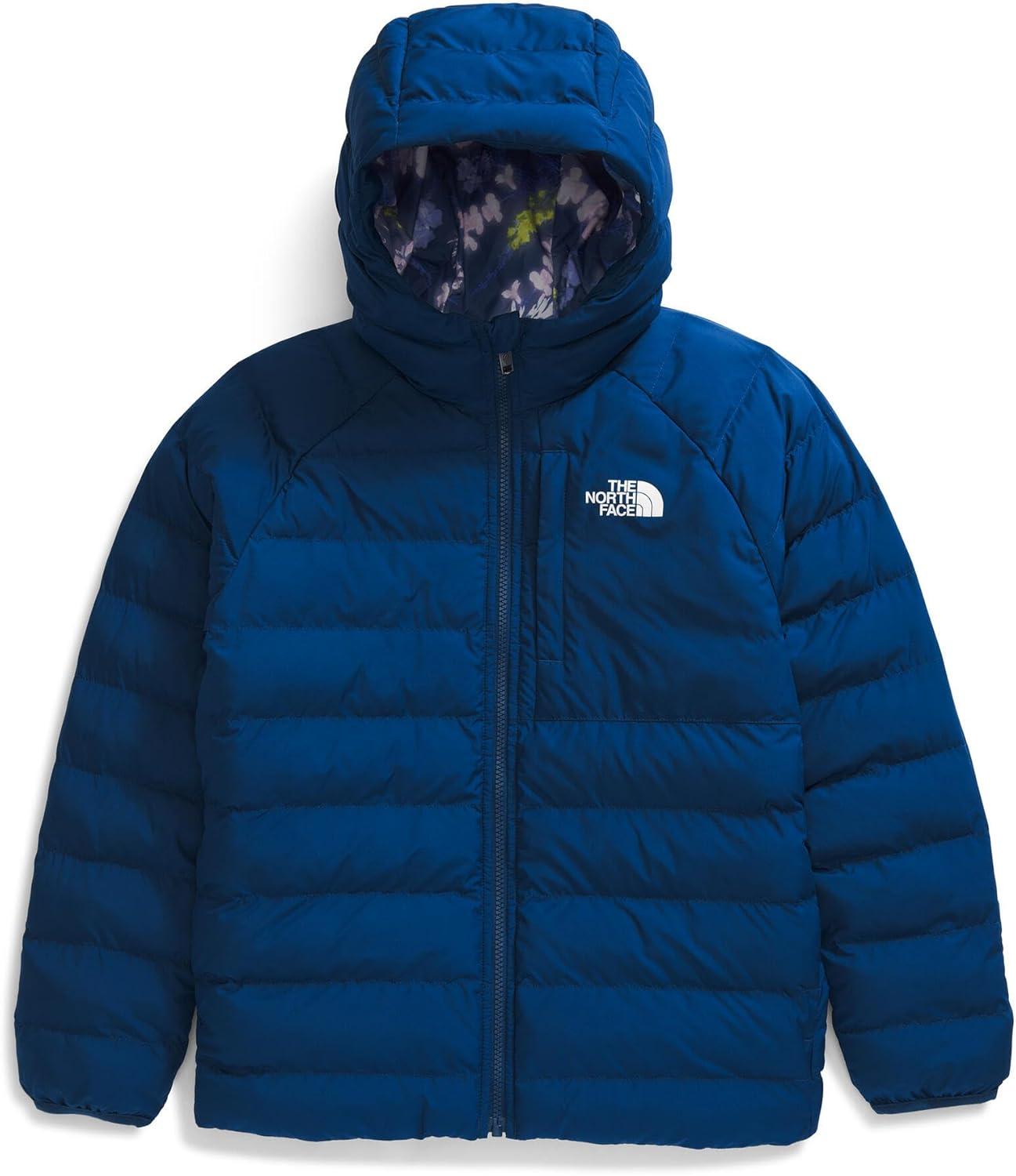 imageThe North Face girls Reversible Perrito Hooded JacketEstate Blue
