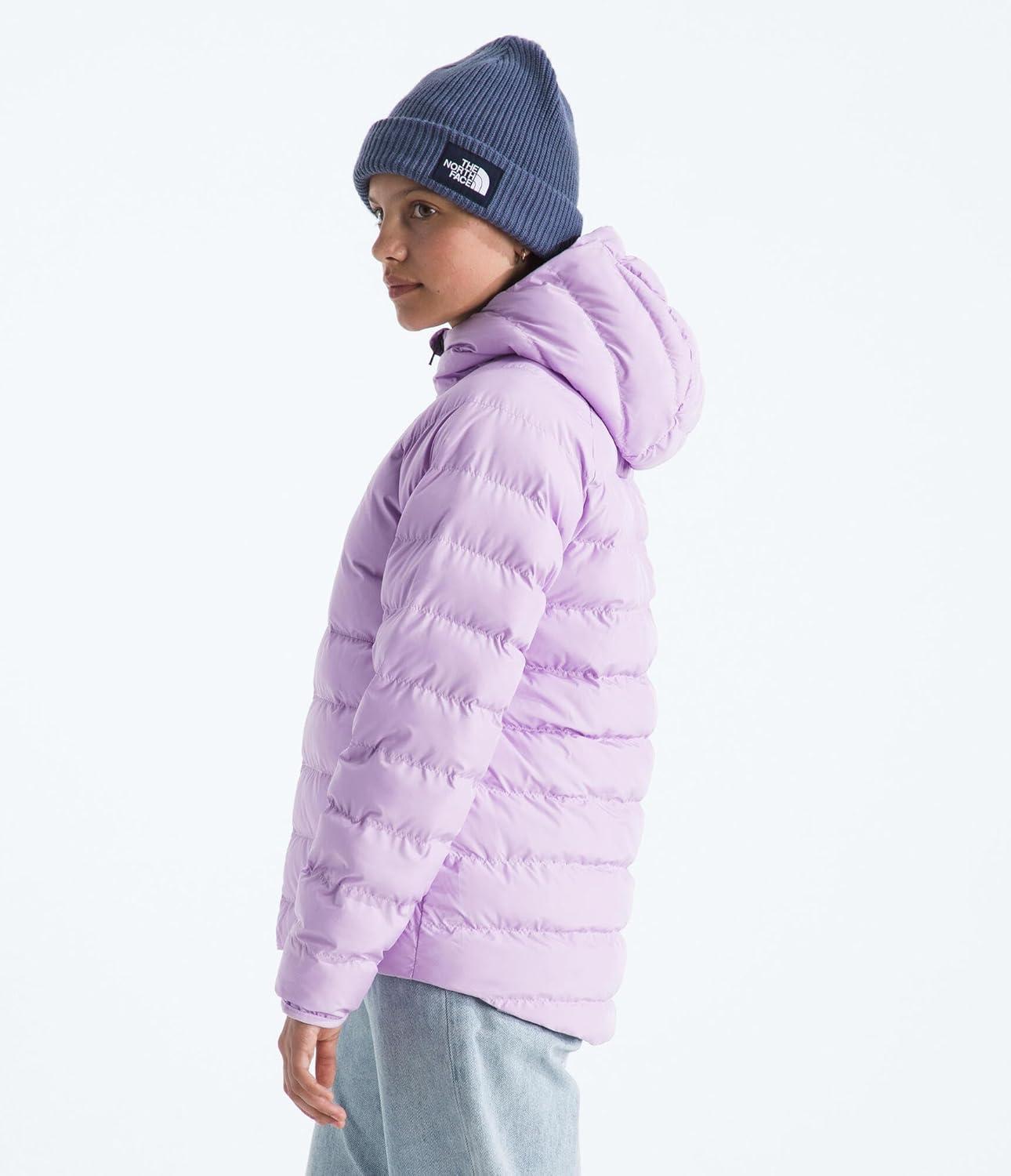 imageThe North Face girls Reversible Perrito Hooded JacketLite Lilac