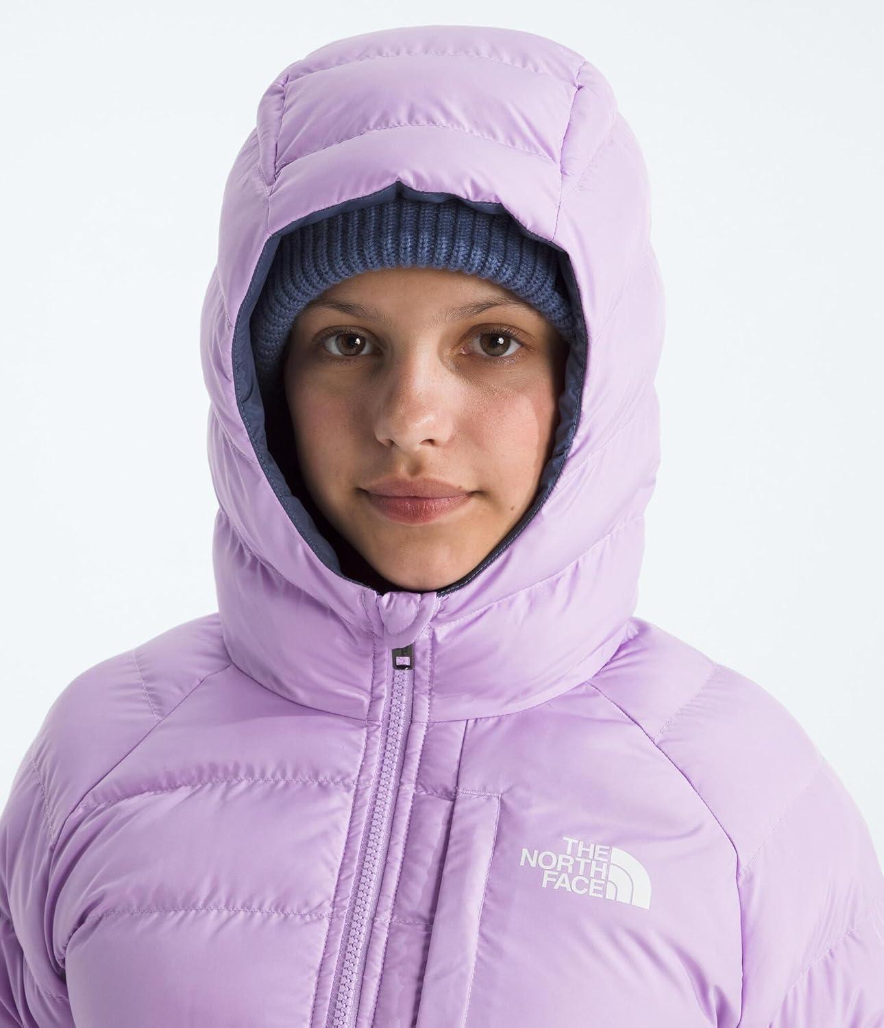 imageThe North Face girls Reversible Perrito Hooded JacketLite Lilac