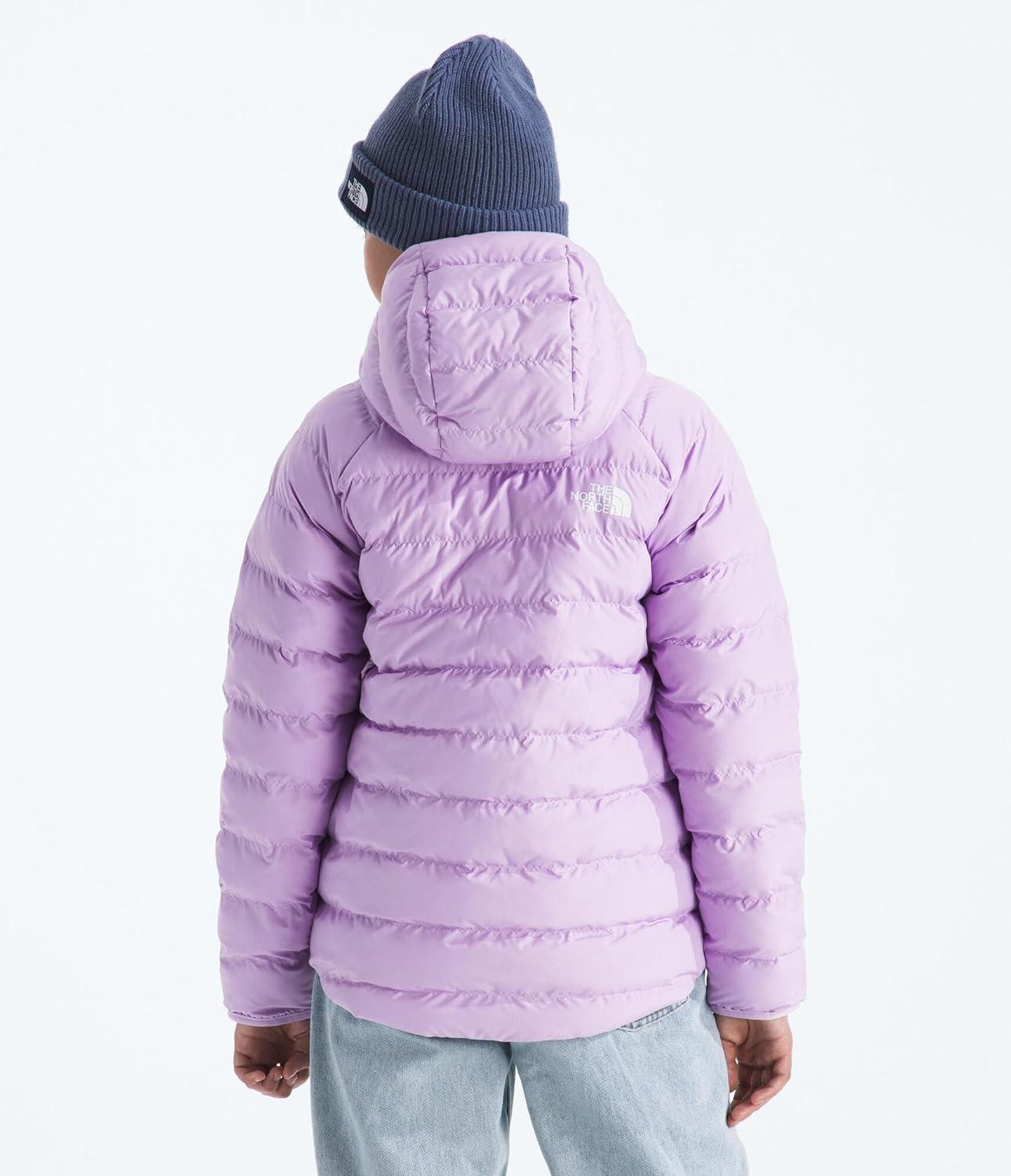 imageThe North Face girls Reversible Perrito Hooded JacketLite Lilac