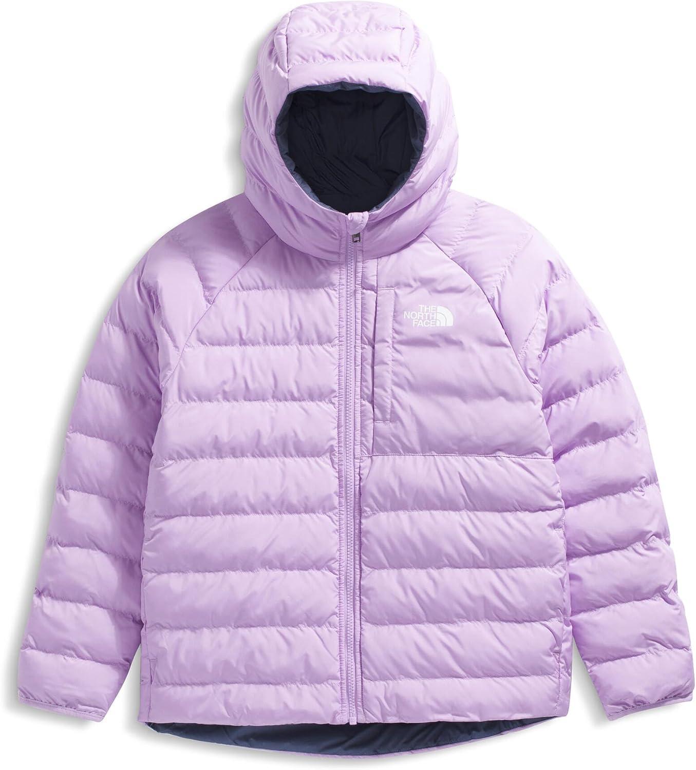 imageThe North Face girls Reversible Perrito Hooded JacketLite Lilac