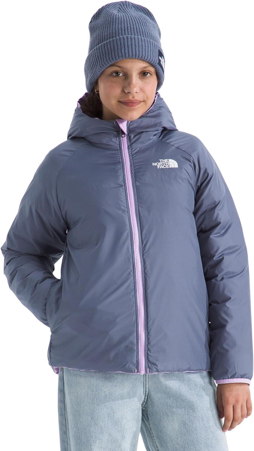 imageThe North Face girls Reversible Perrito Hooded JacketLite Lilac