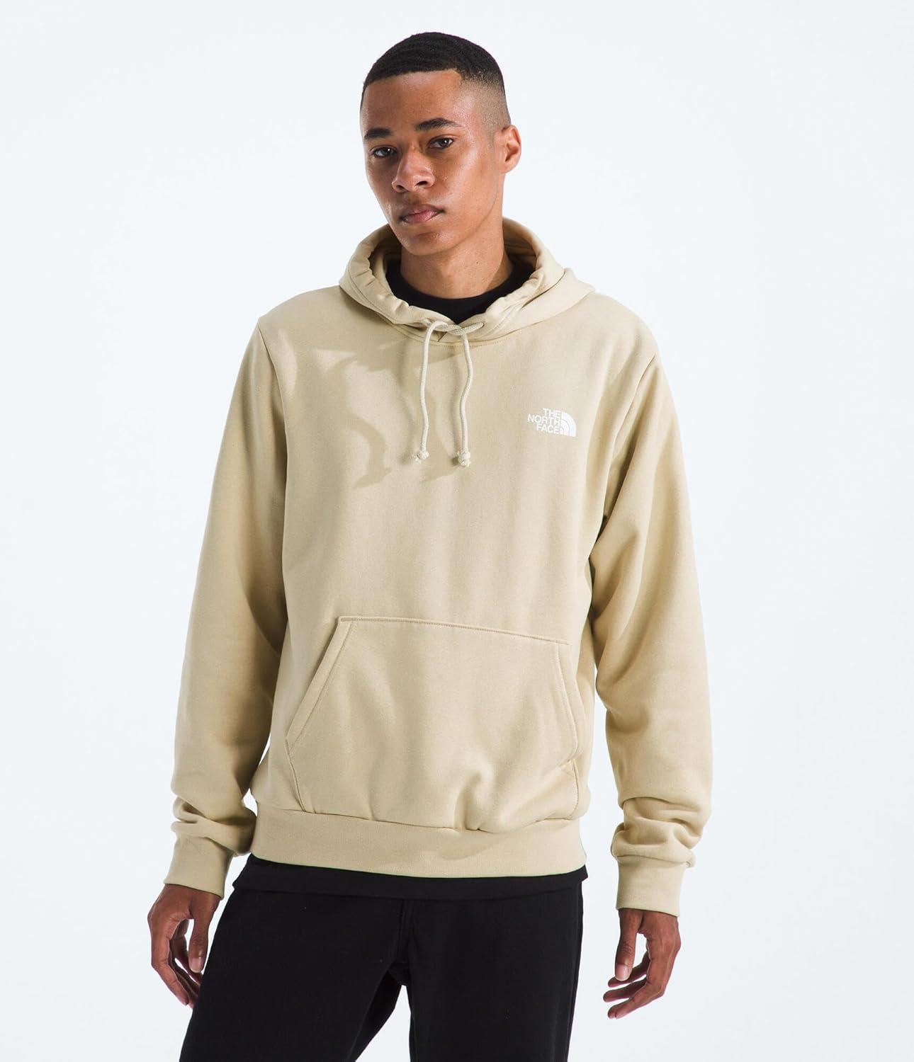 imageThe North Face mens Evolution Box Camo Fill Hoodie Sweatshirt With 2 Piece Hood Adjustable Drawcord Kangaroo Hand PocketGravel