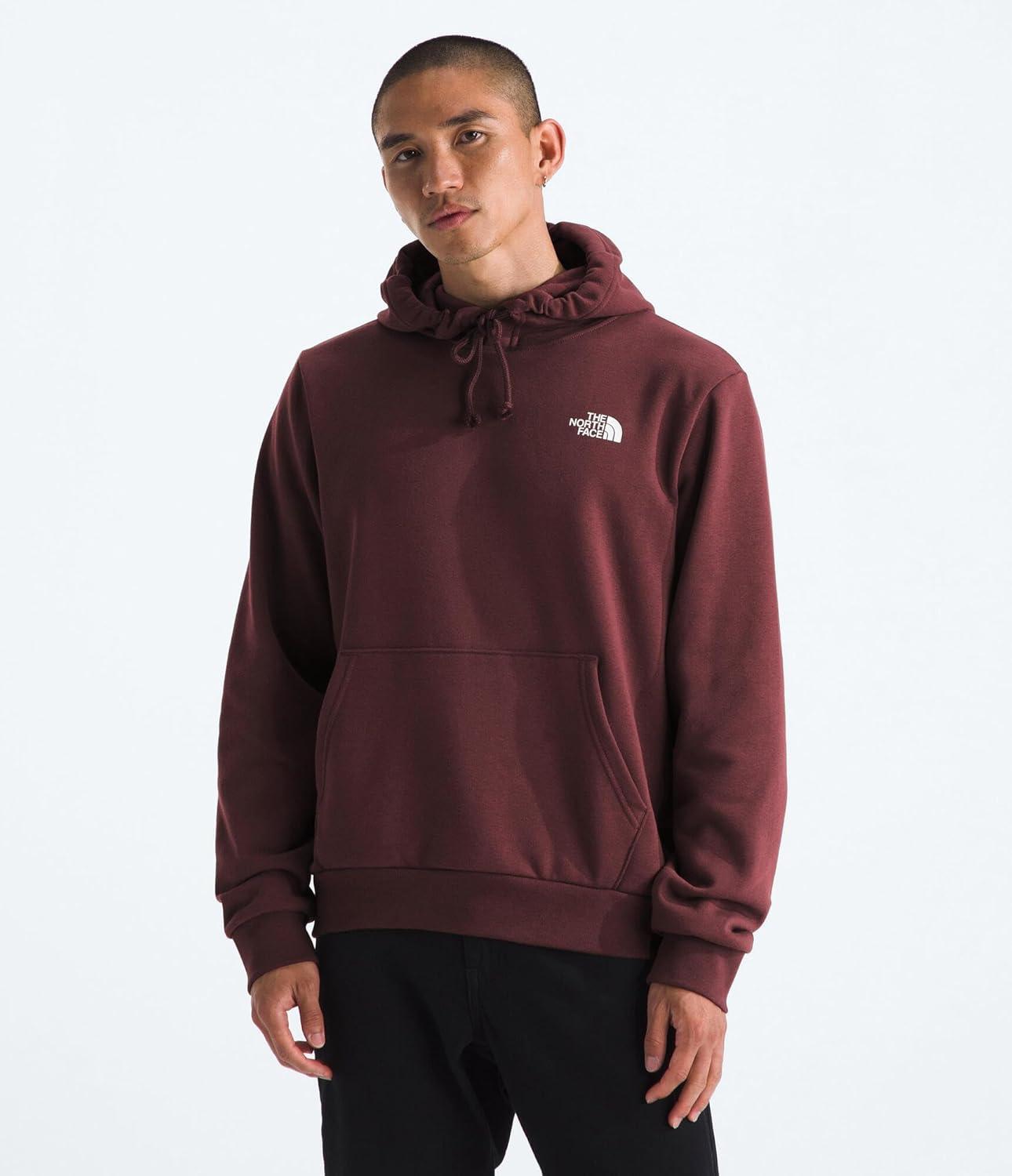 imageThe North Face mens Evolution Box Camo Fill Hoodie Sweatshirt With 2 Piece Hood Adjustable Drawcord Kangaroo Hand PocketSumac