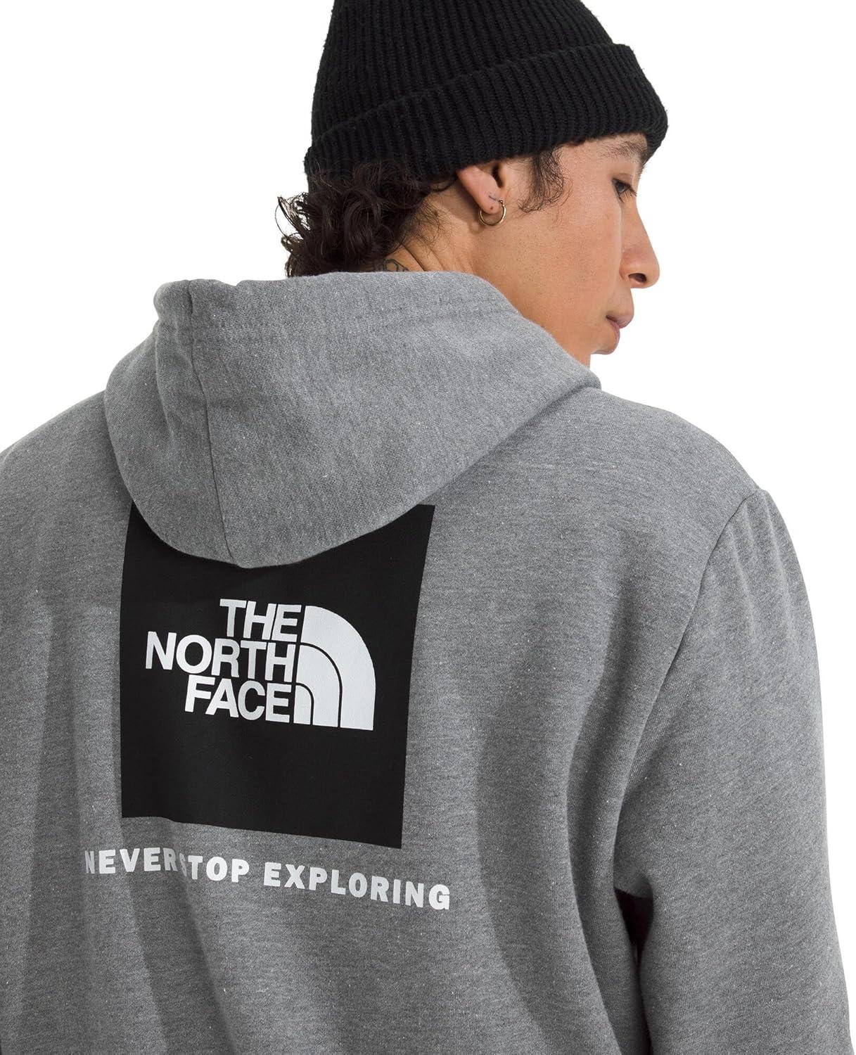 imageThe North Face mens Evolution Box Nse HoodieTnf Mid Grey Heather