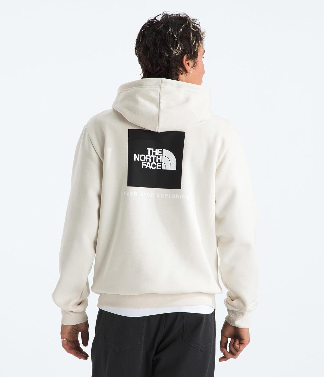 imageThe North Face mens Evolution Box Nse HoodieWhite Dune