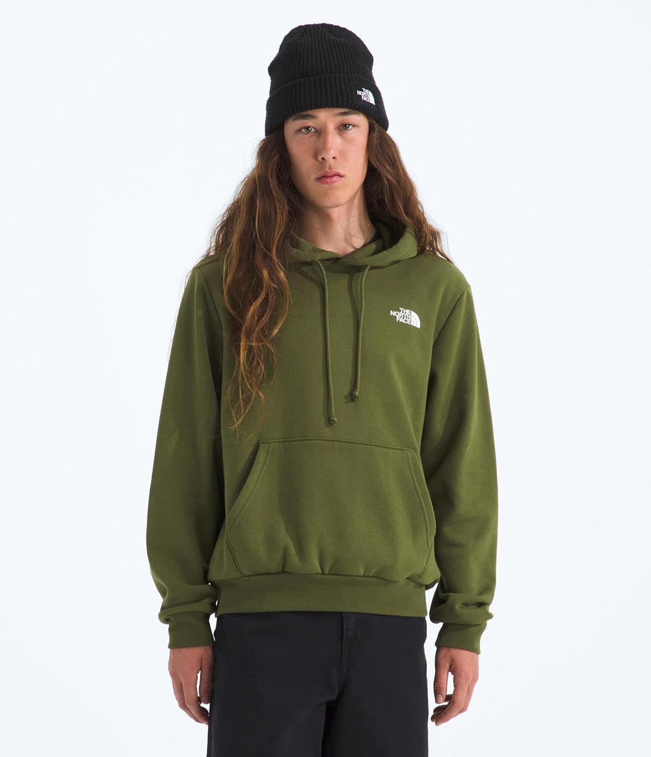 imageThe North Face mens Evolution Box Nse HoodieWoodland Green