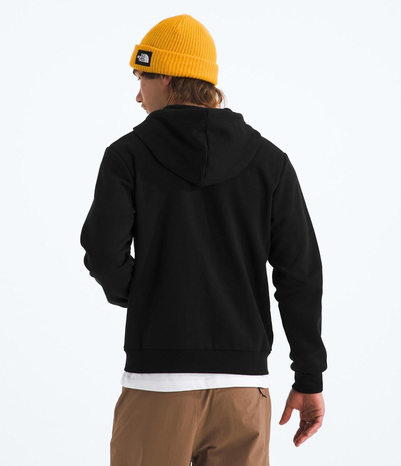 imageThe North Face mens Evolution Half Dome Full Zip Hoodie Sweatshirt With 2 Piece Hood Adjustable Drawcord Hand PocketsTnf Black