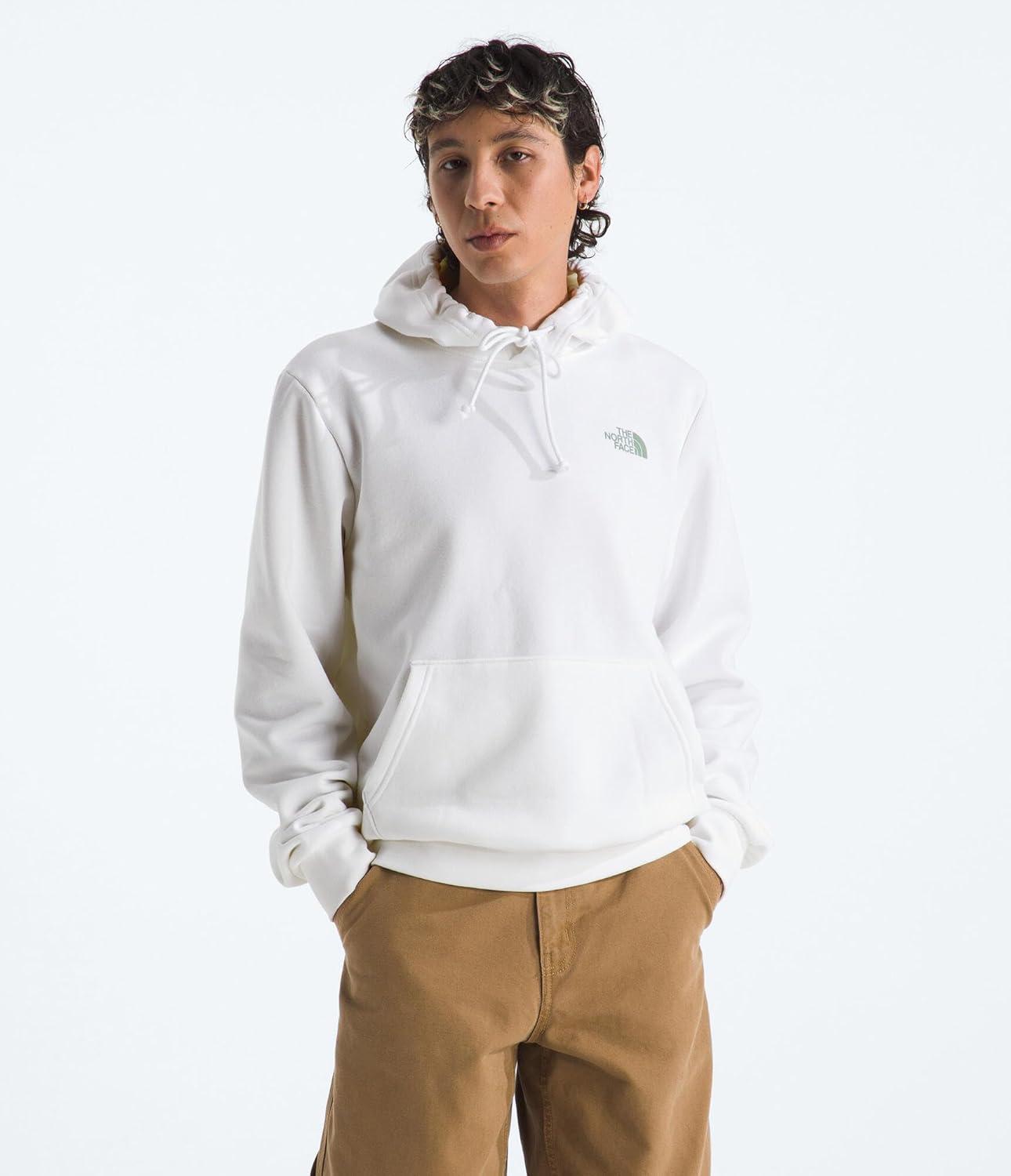 imageThe North Face mens Evolution Mountain Woods HoodieTnf White