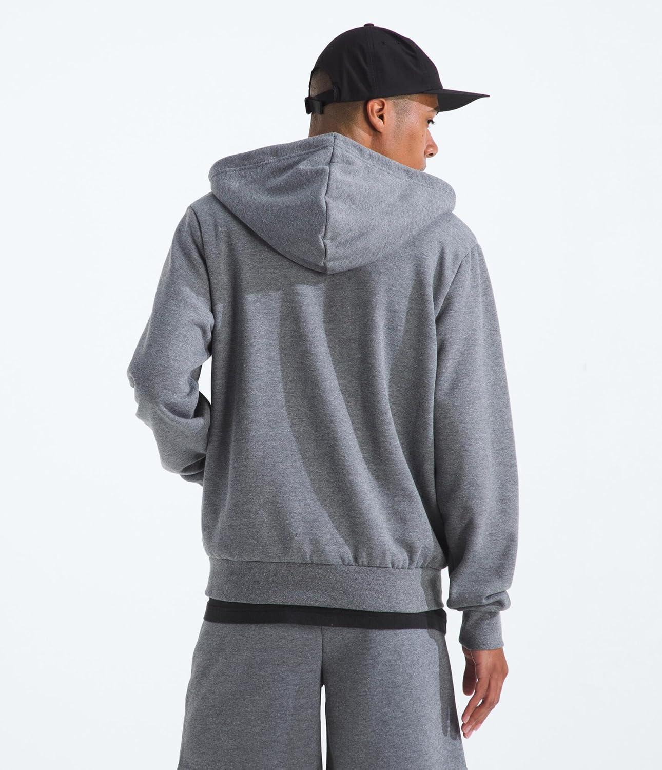 imageThe North Face mens Evolution Simple Dome Full Zip HoodieTnf Mid Grey Heather