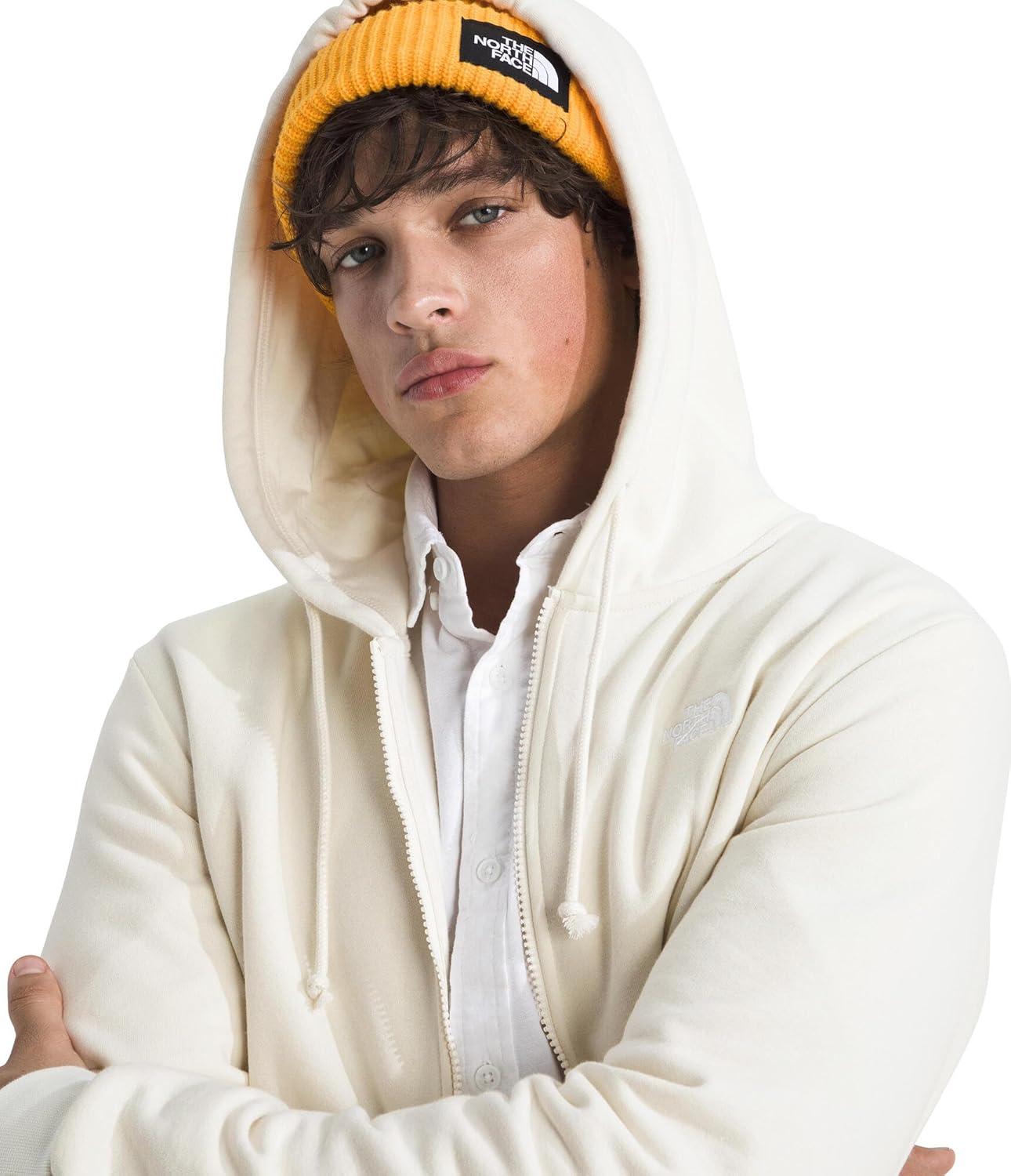 imageThe North Face mens Evolution Simple Dome Full Zip HoodieWhite Dune