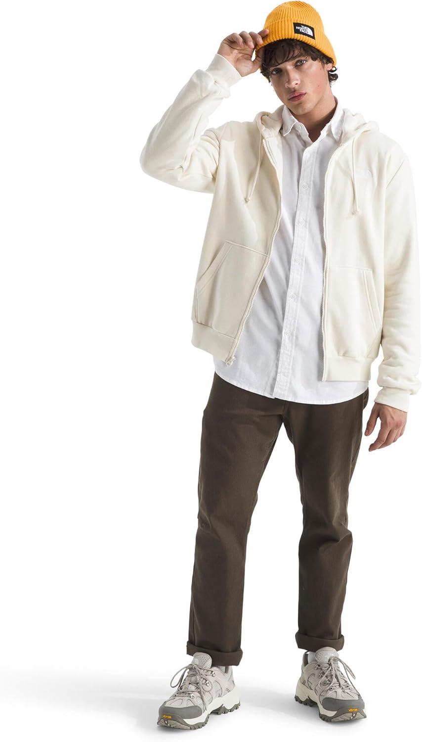 imageThe North Face mens Evolution Simple Dome Full Zip HoodieWhite Dune