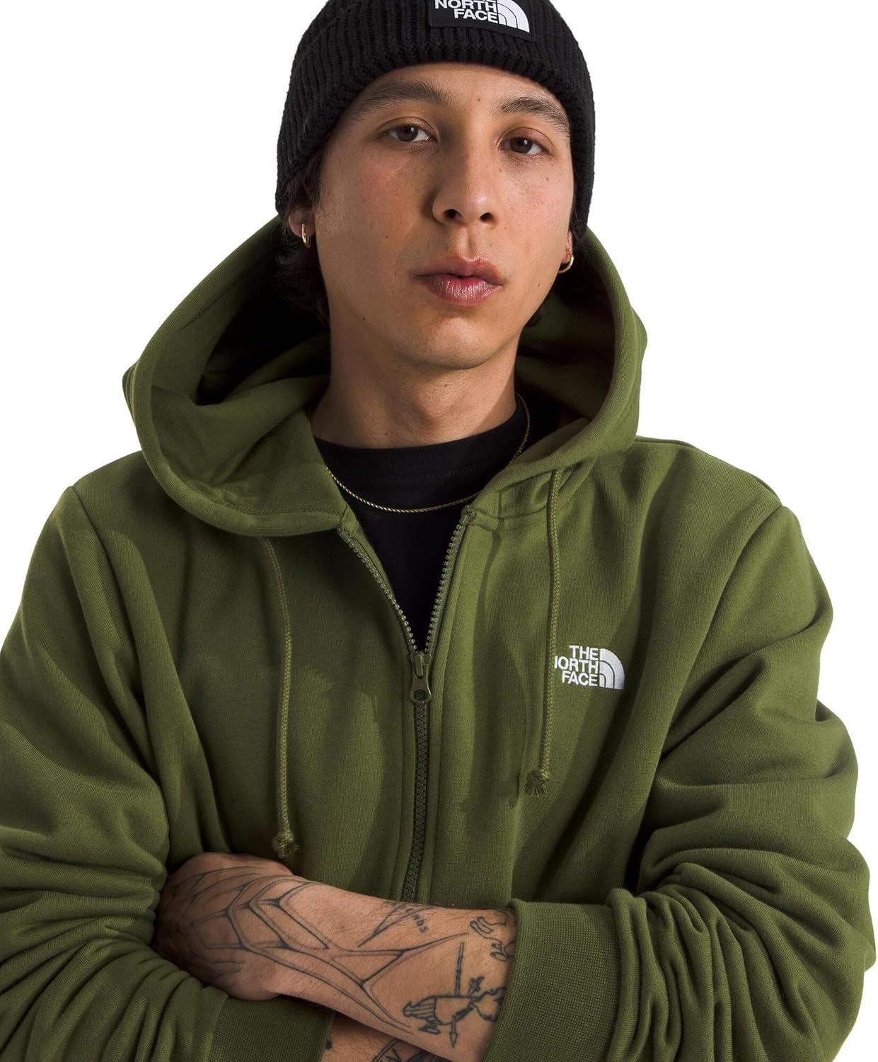 imageThe North Face mens Evolution Simple Dome Full Zip HoodieWoodland Green