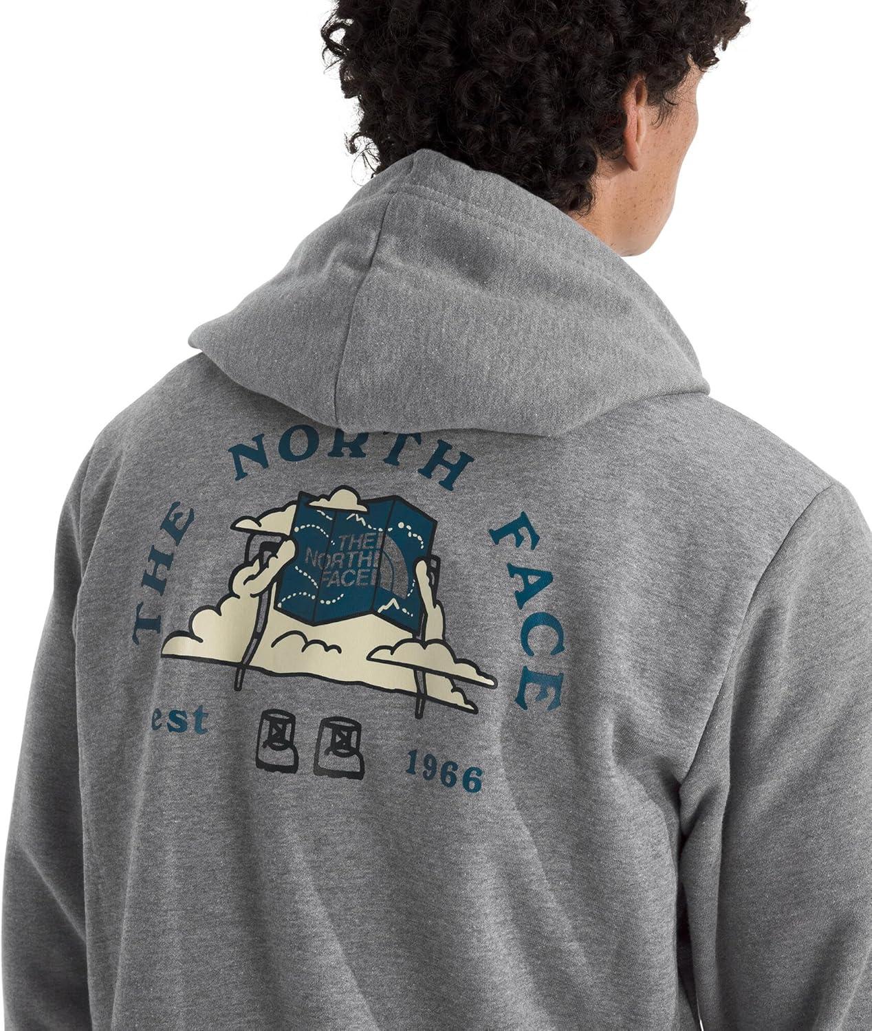 imageThe North Face mens Evolution Travelcloud HoodieTnf Mid Grey Heather
