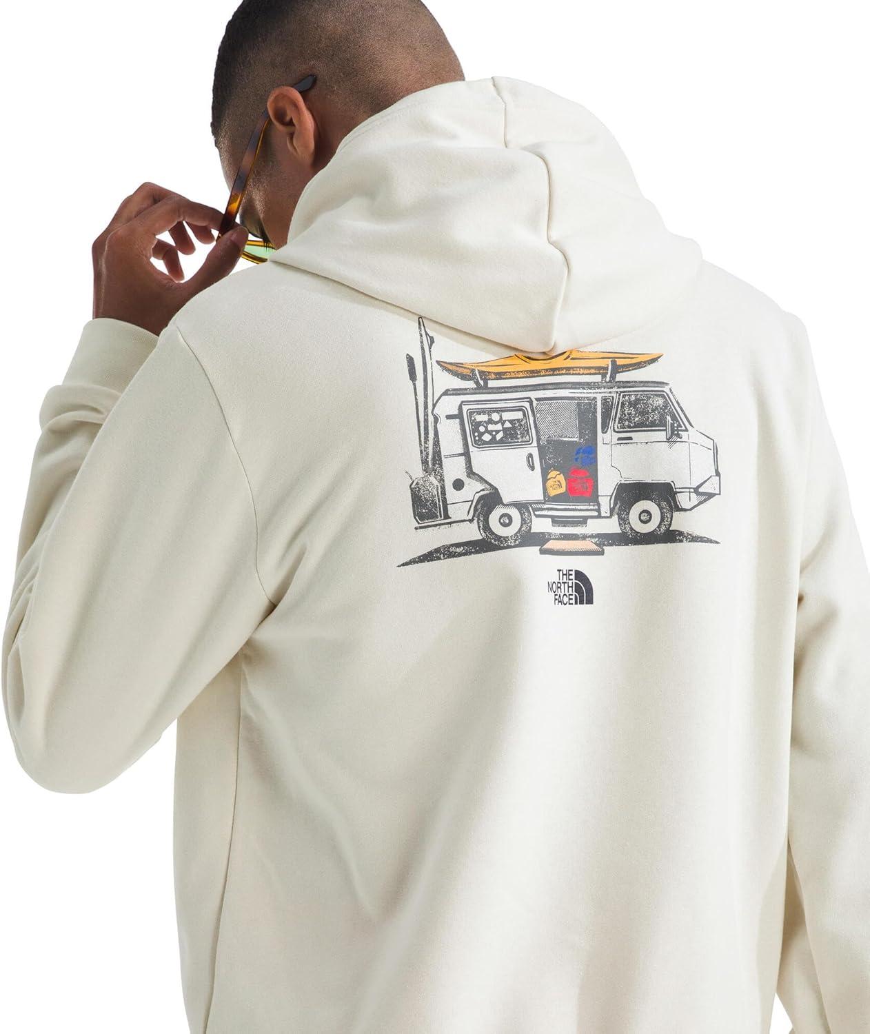 imageThe North Face mens Evolution Van Life HoodieWhite Dune