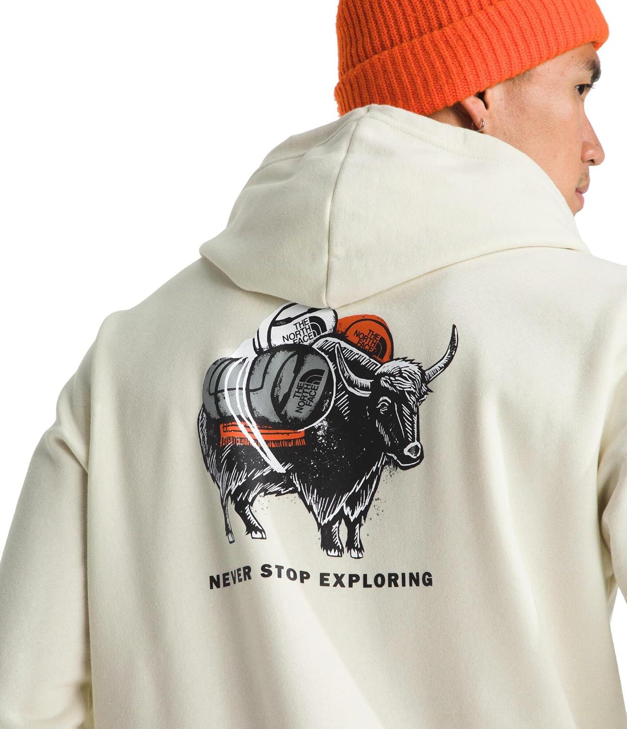 imageThe North Face mens Evolution Vault Tri Pack HoodieWhite Dune