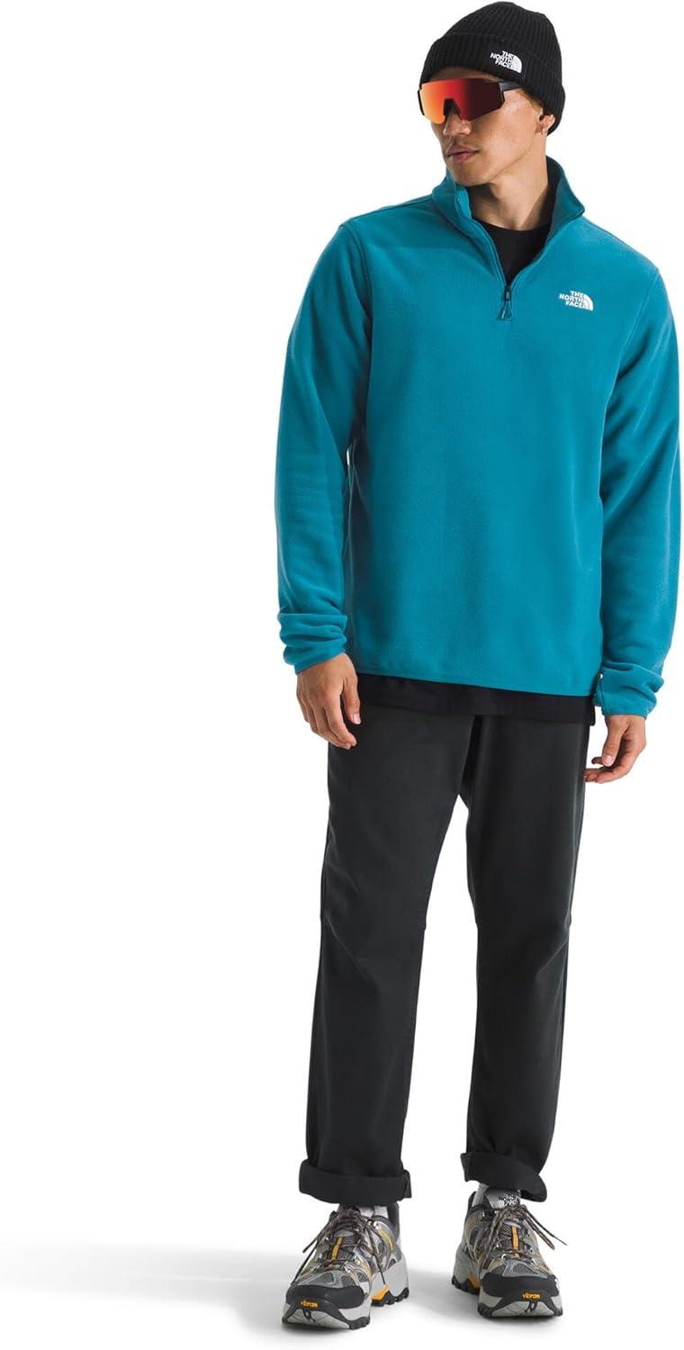 imageThe North Face mens Glacier Fleece Quarter Zip JacketDusk Blue