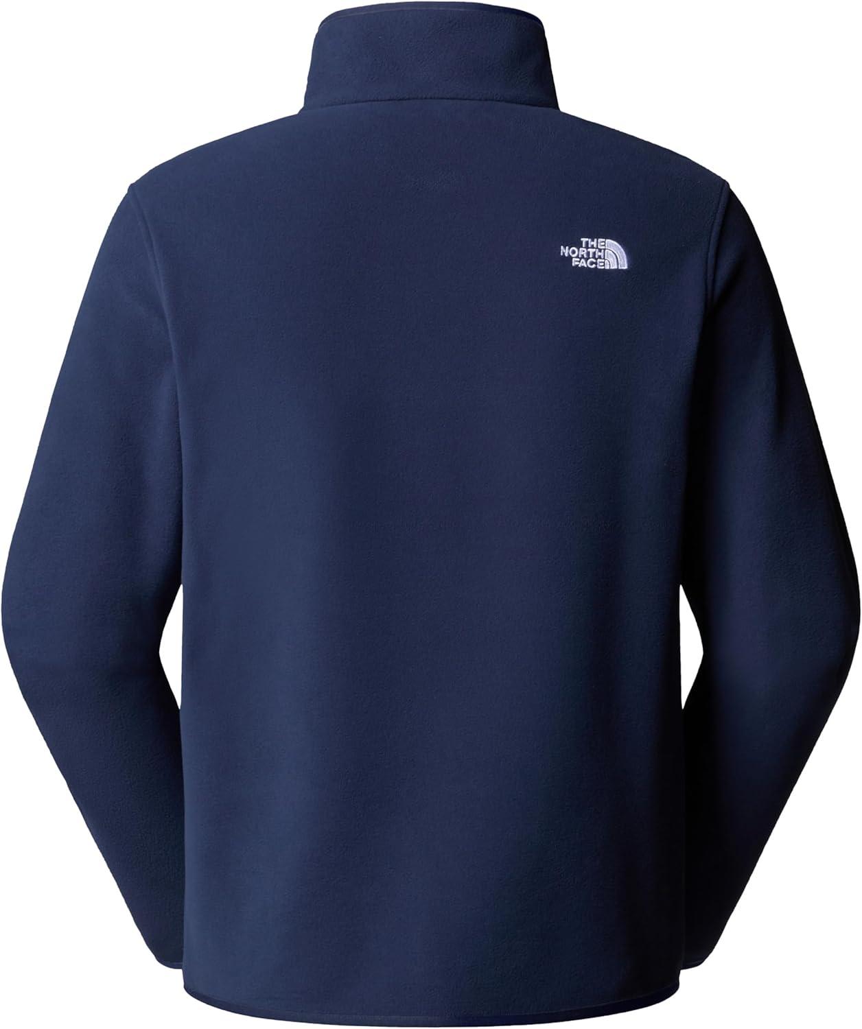 imageThe North Face mens Glacier Fleece Quarter Zip JacketSummit Navy