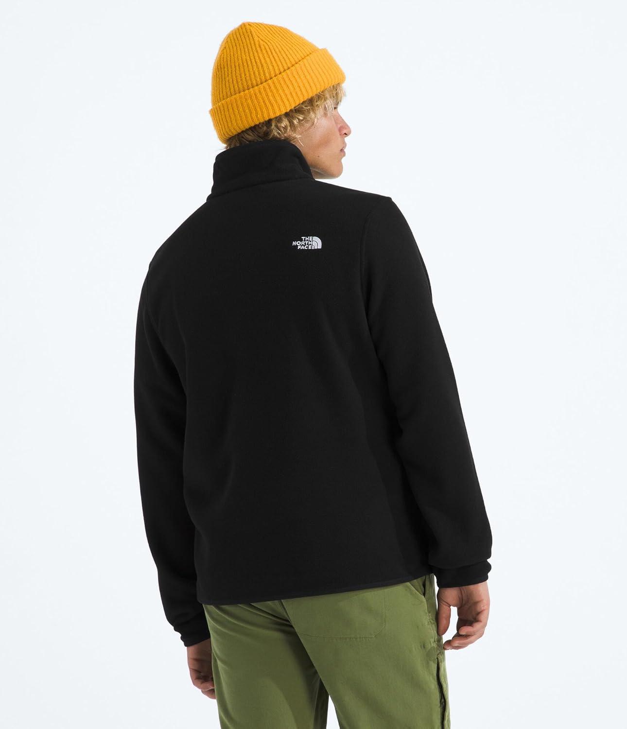 imageThe North Face mens Glacier Fleece Quarter Zip JacketTnf Black