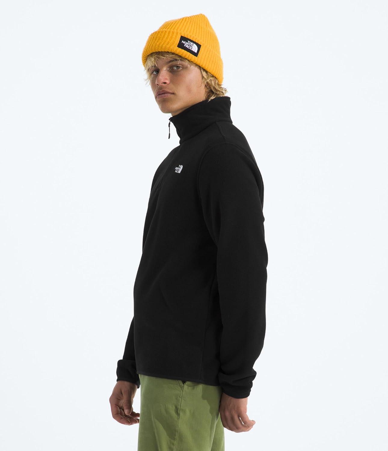 imageThe North Face mens Glacier Fleece Quarter Zip JacketTnf Black