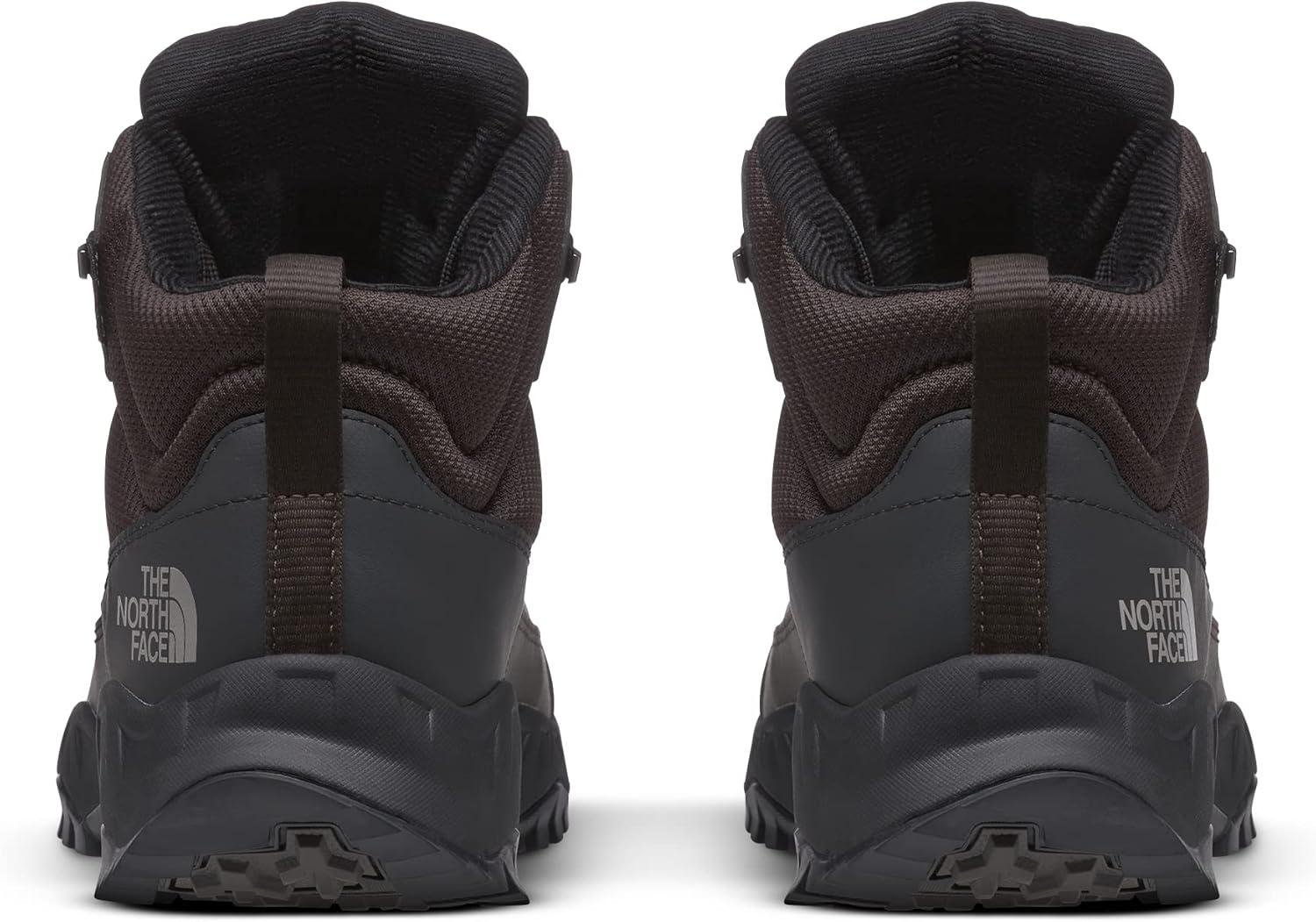 imageThe North Face mens Storm Strike Iii Waterproof Insulated Hiking Shoe Warm Insulation ampamp Rubber OutsoleCoffee BrownTnf Black