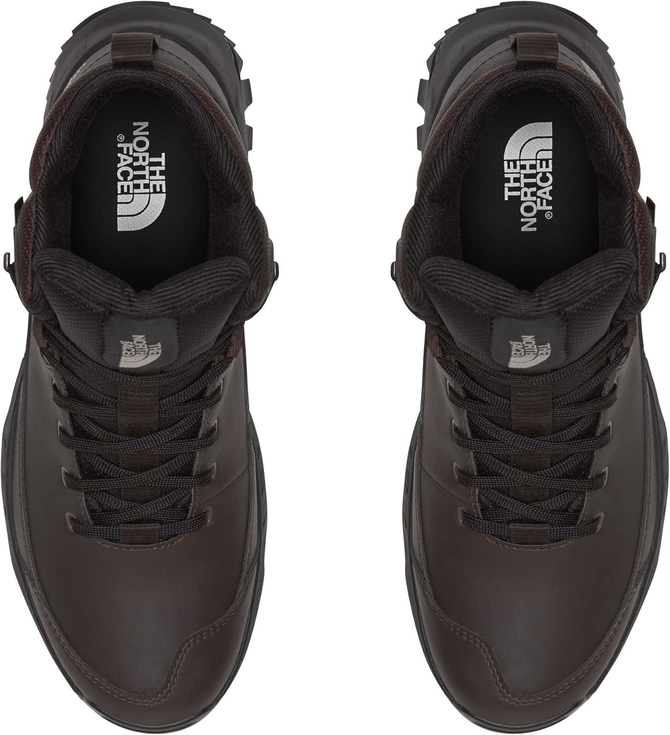 imageThe North Face mens Storm Strike Iii Waterproof Insulated Hiking Shoe Warm Insulation ampamp Rubber OutsoleCoffee BrownTnf Black