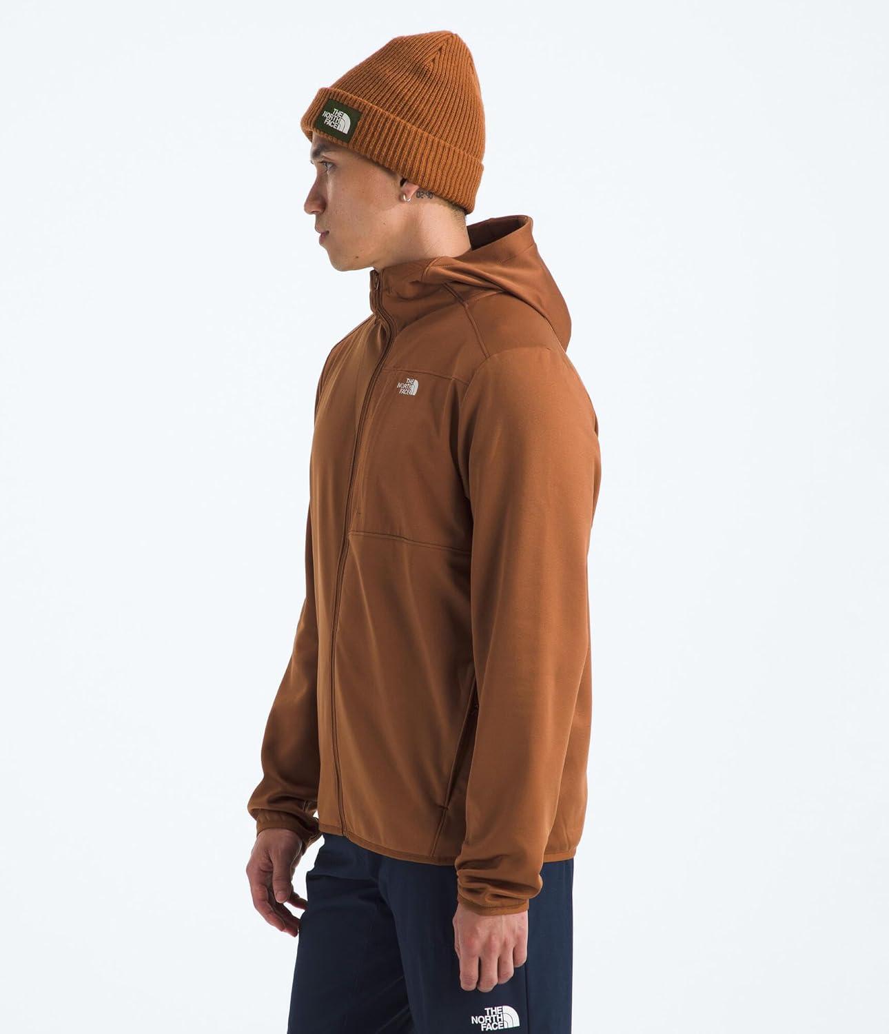 imageThe North Face mens Tnf Performance Fleece Full Zip HoodieBurnt Umber