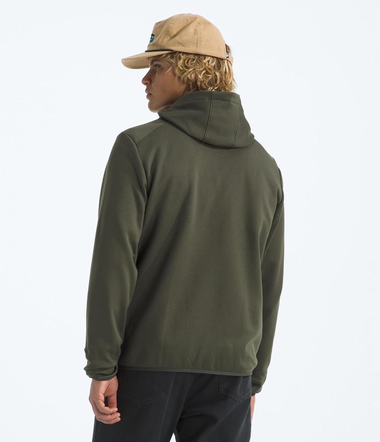 imageThe North Face mens Tnf Performance Fleece Full Zip HoodieNew Taupe Green