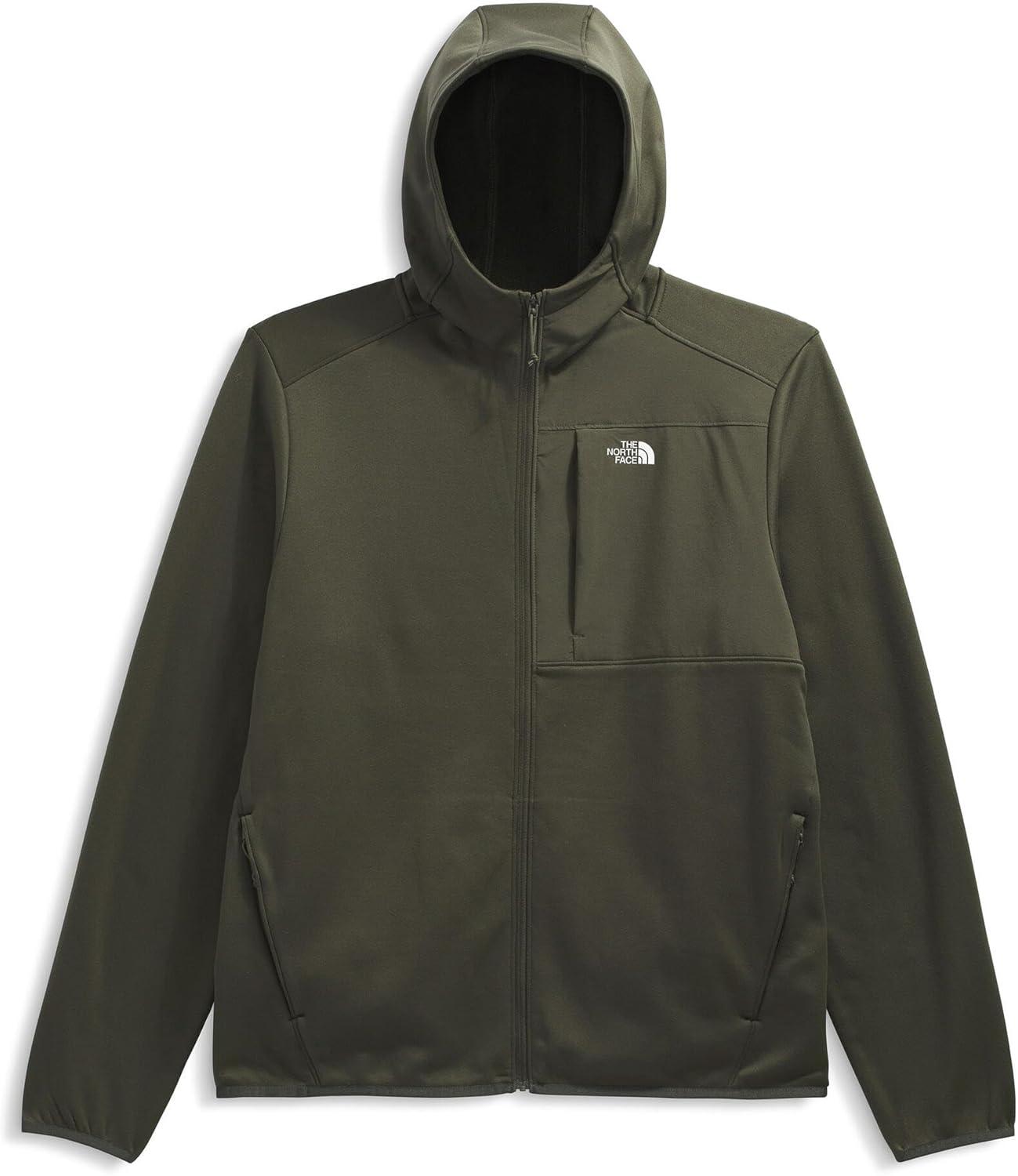 imageThe North Face mens Tnf Performance Fleece Full Zip HoodieNew Taupe Green