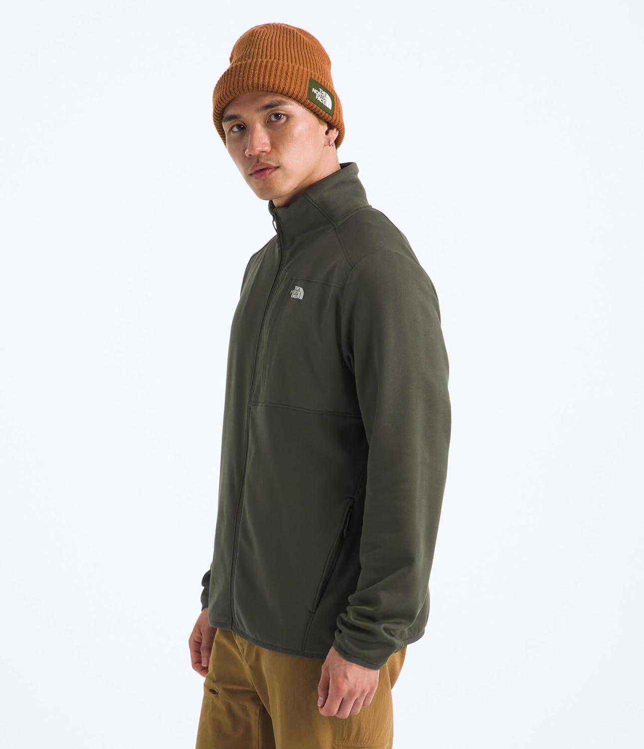 imageThe North Face mens Tnf Performance Fleece Full Zip JacketNew Taupe Green