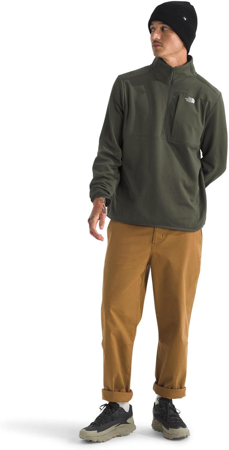 imageThe North Face mens Tnf Performance Fleece Quarter Zip JacketNew Taupe Green