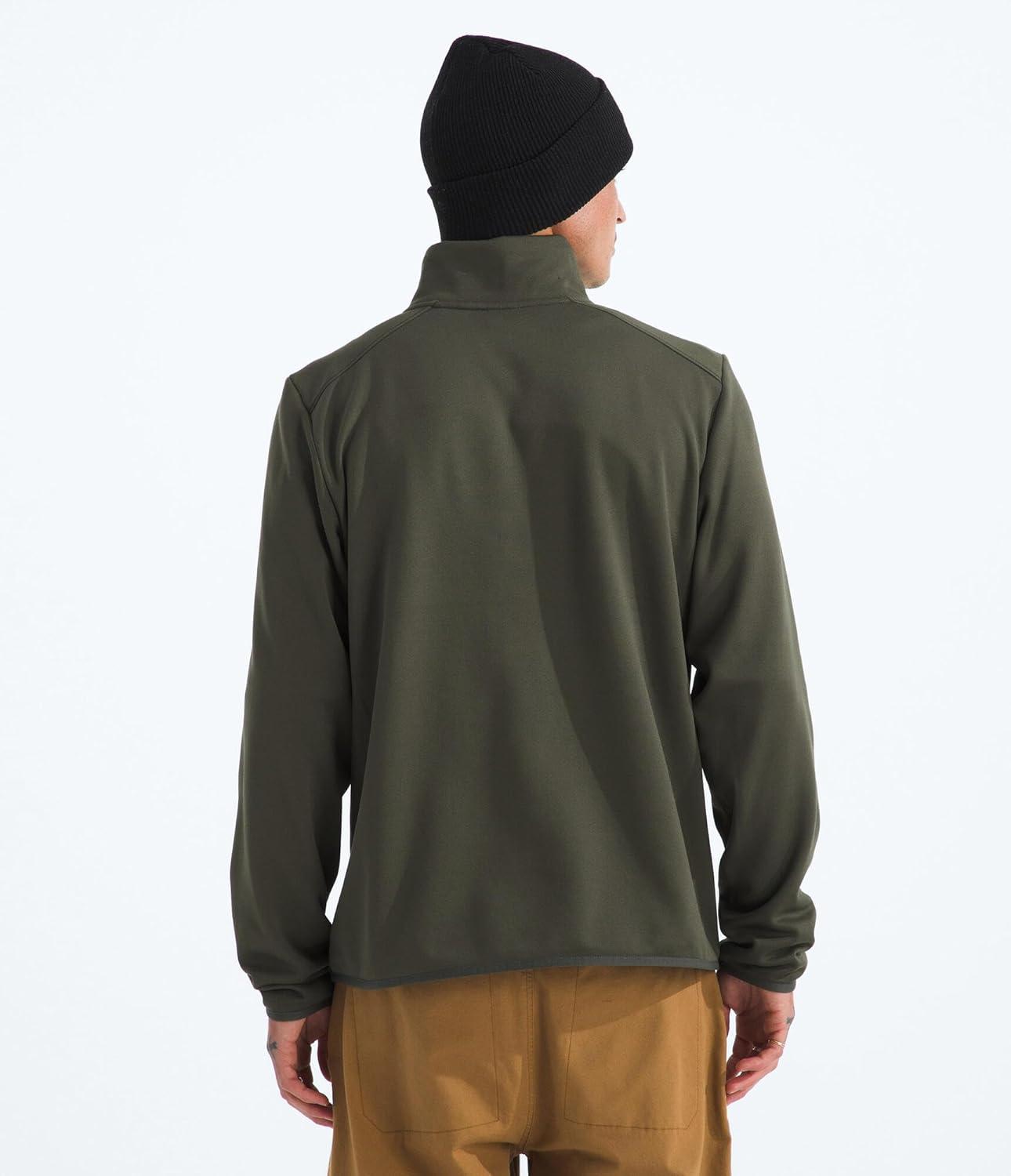 imageThe North Face mens Tnf Performance Fleece Quarter Zip JacketNew Taupe Green