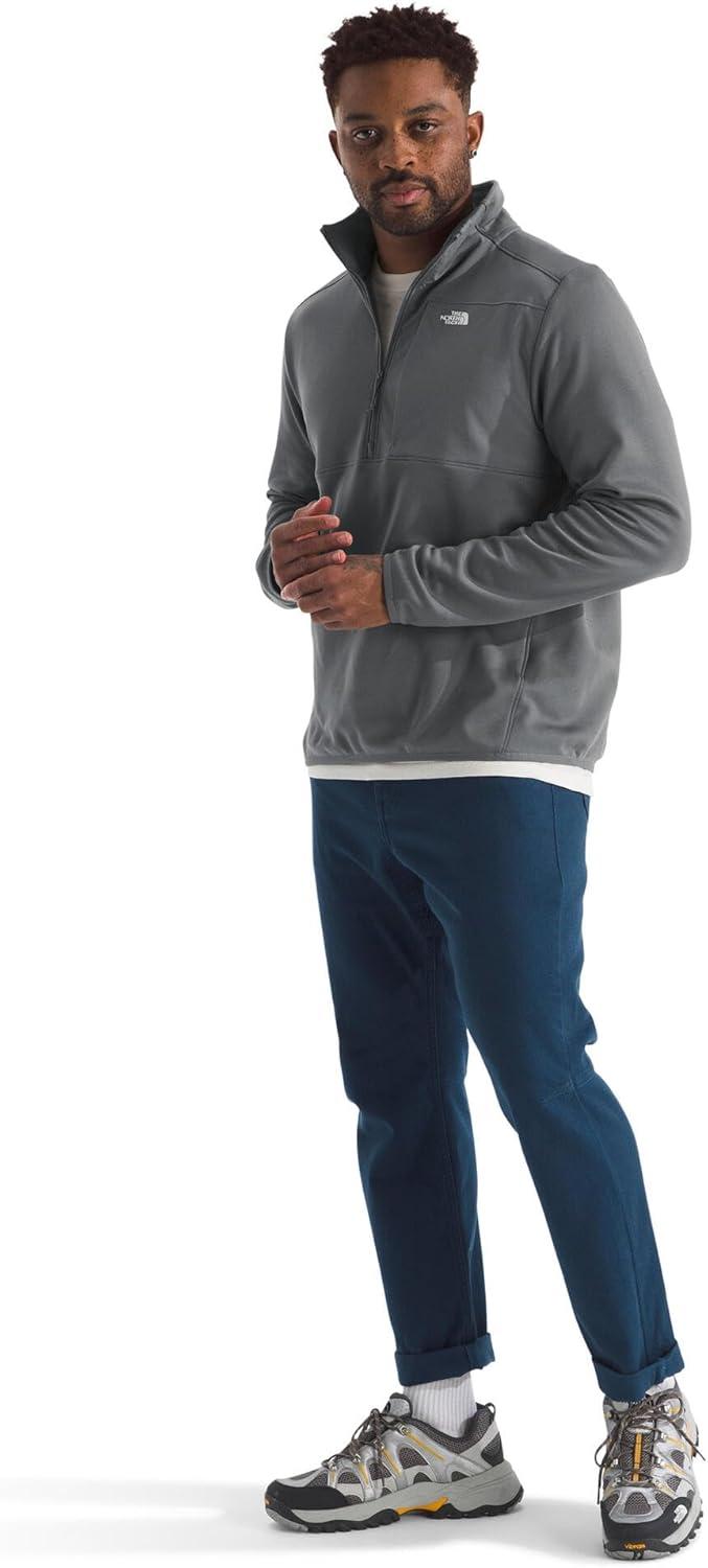 imageThe North Face mens Tnf Performance Fleece Quarter Zip JacketSmoked Pearl