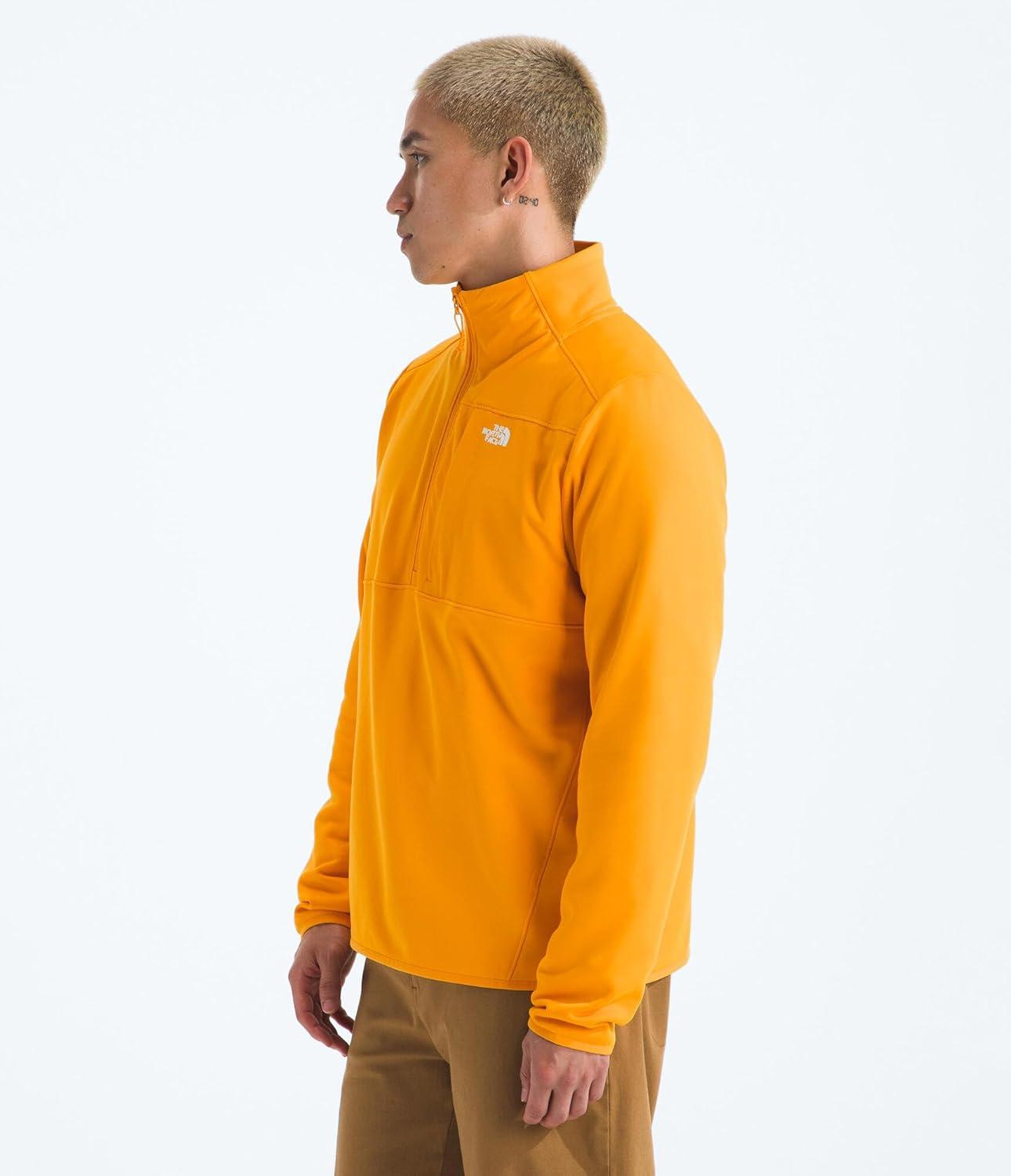 imageThe North Face mens Tnf Performance Fleece Quarter Zip JacketSummit Gold