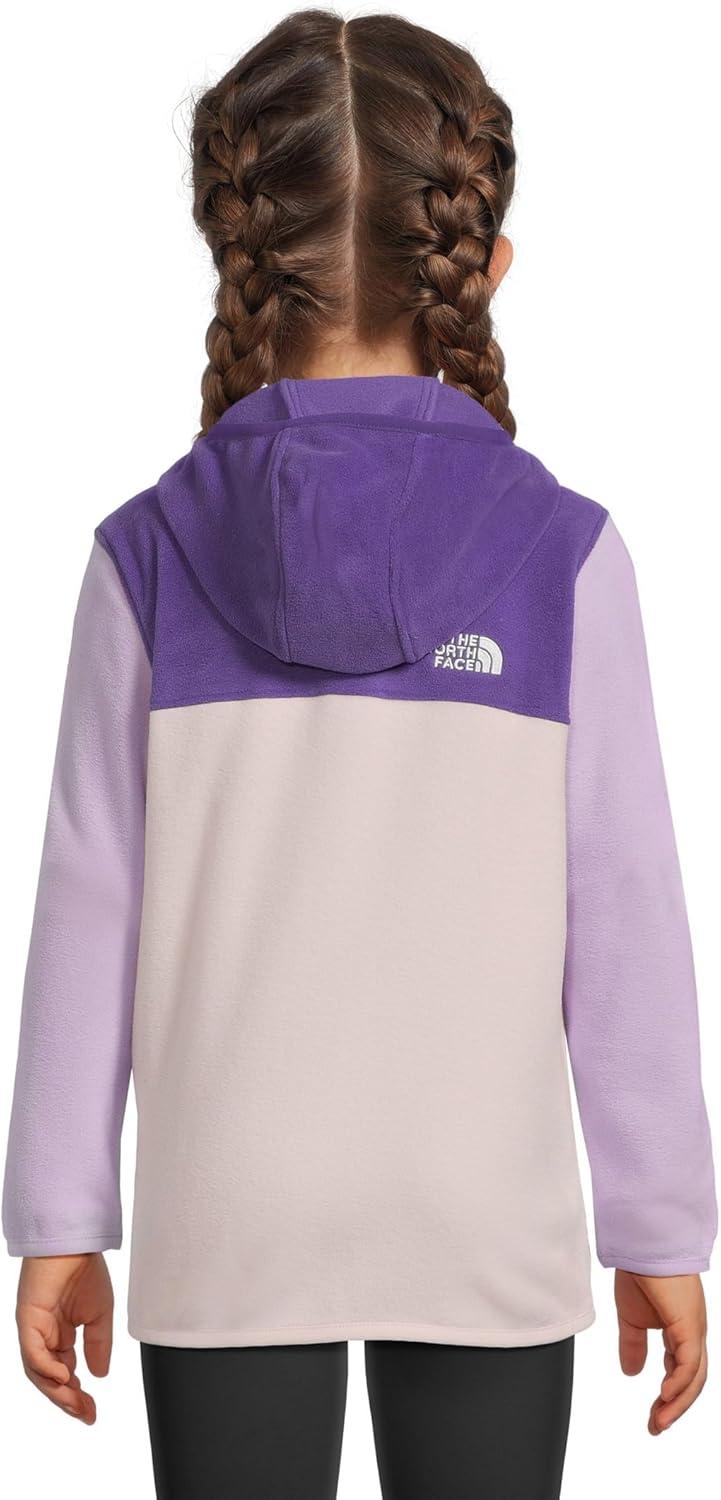 imageThe North Face unisexbaby Glacier Lightweight Full Zip Hooded JacketPeak PurpleLite LilacPale Blossom