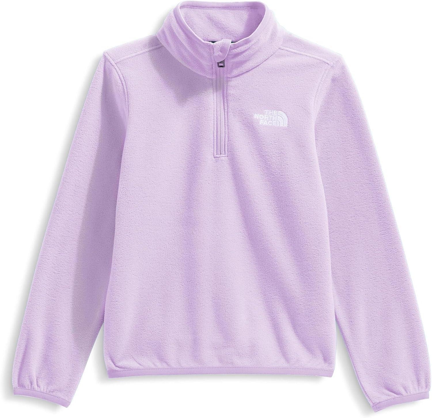 imageThe North Face unisexbaby Glacier Quarter Zip Pullover JacketLite Lilac