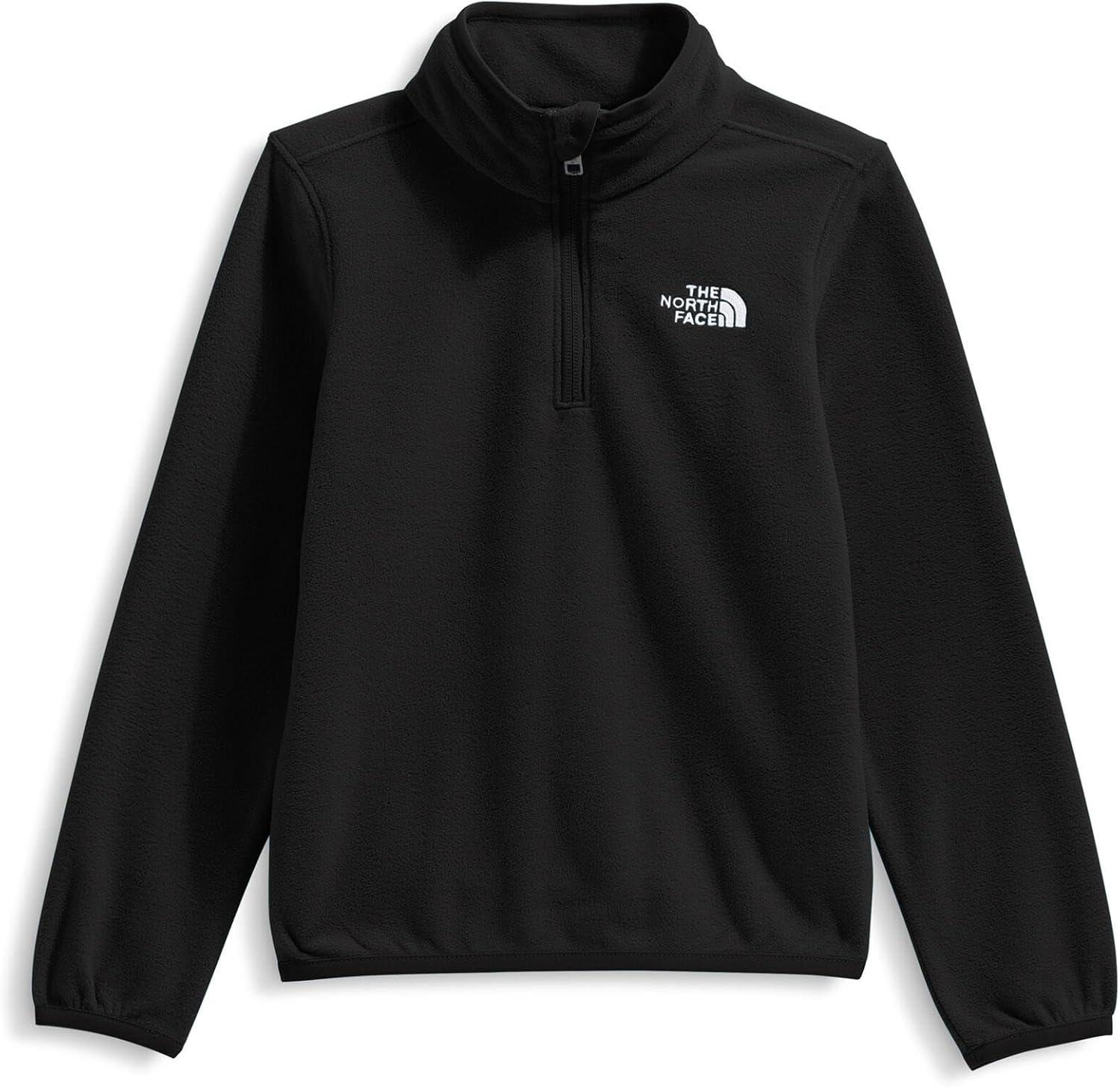 imageThe North Face unisexbaby Glacier Quarter Zip Pullover JacketTnf Black