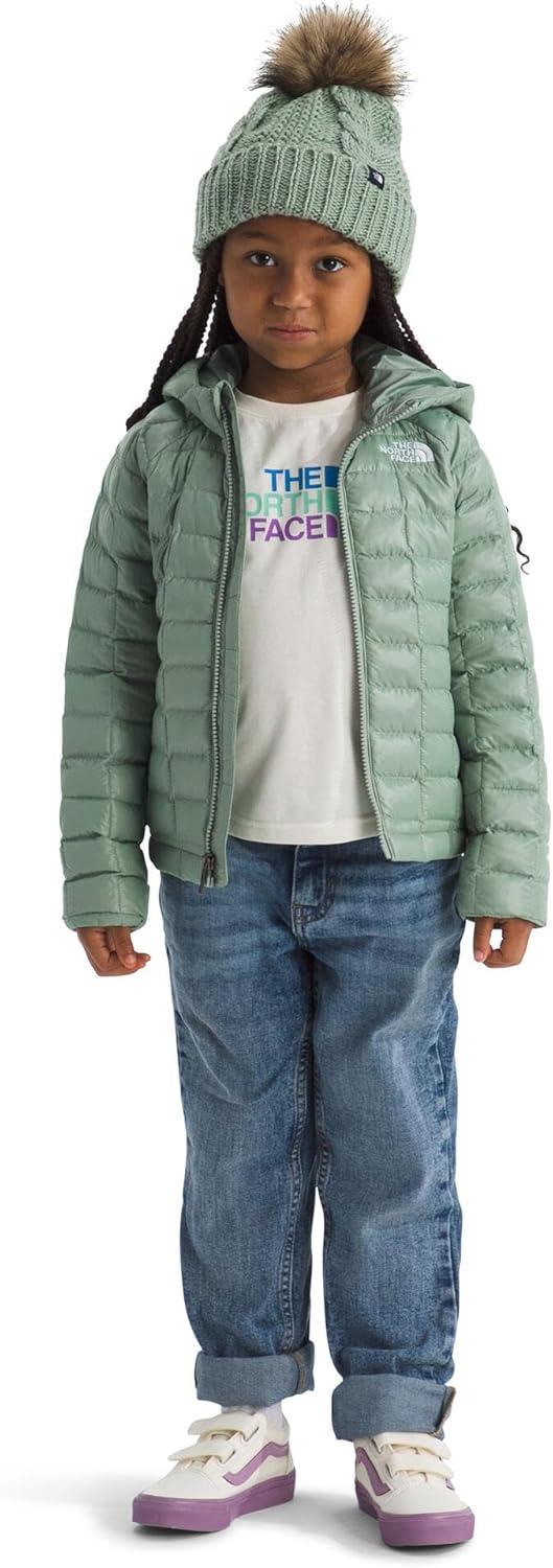 imageThe North Face unisexbaby Thermoball Hooded Jacket Highloft Insulation Ripstop Fabric 3 Piece Hood Chin GuardSlate Moss
