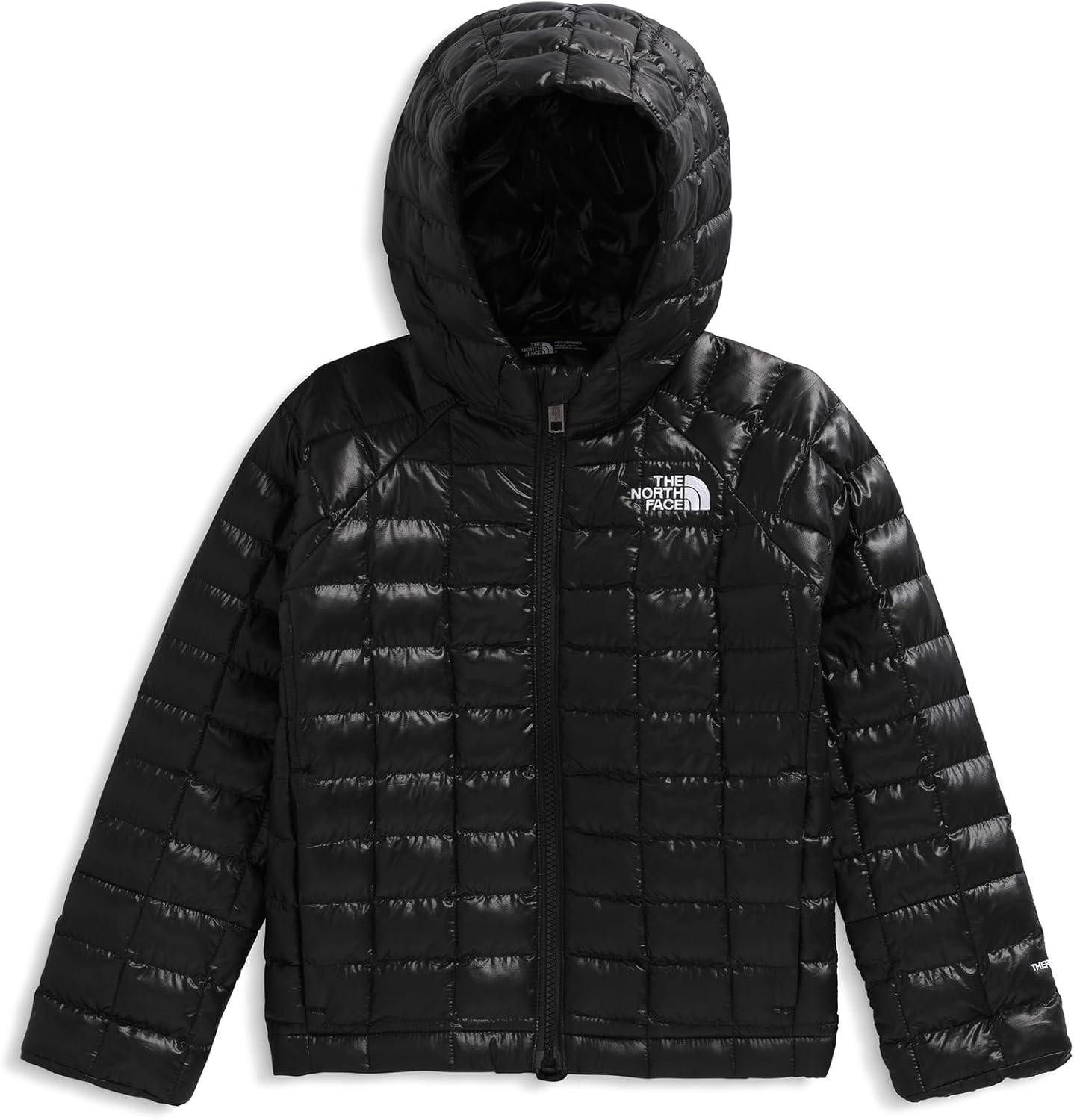 imageThe North Face unisexbaby Thermoball Hooded Jacket Highloft Insulation Ripstop Fabric 3 Piece Hood Chin GuardTnf Black