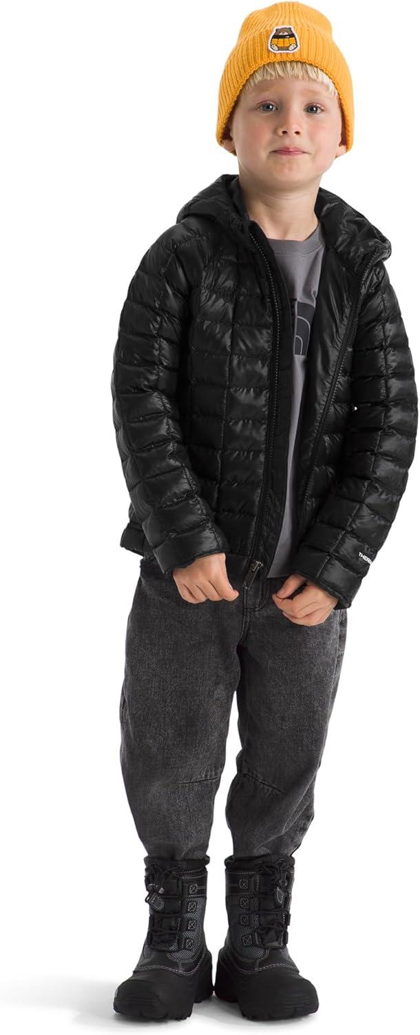 imageThe North Face unisexbaby Thermoball Hooded Jacket Highloft Insulation Ripstop Fabric 3 Piece Hood Chin GuardTnf Black